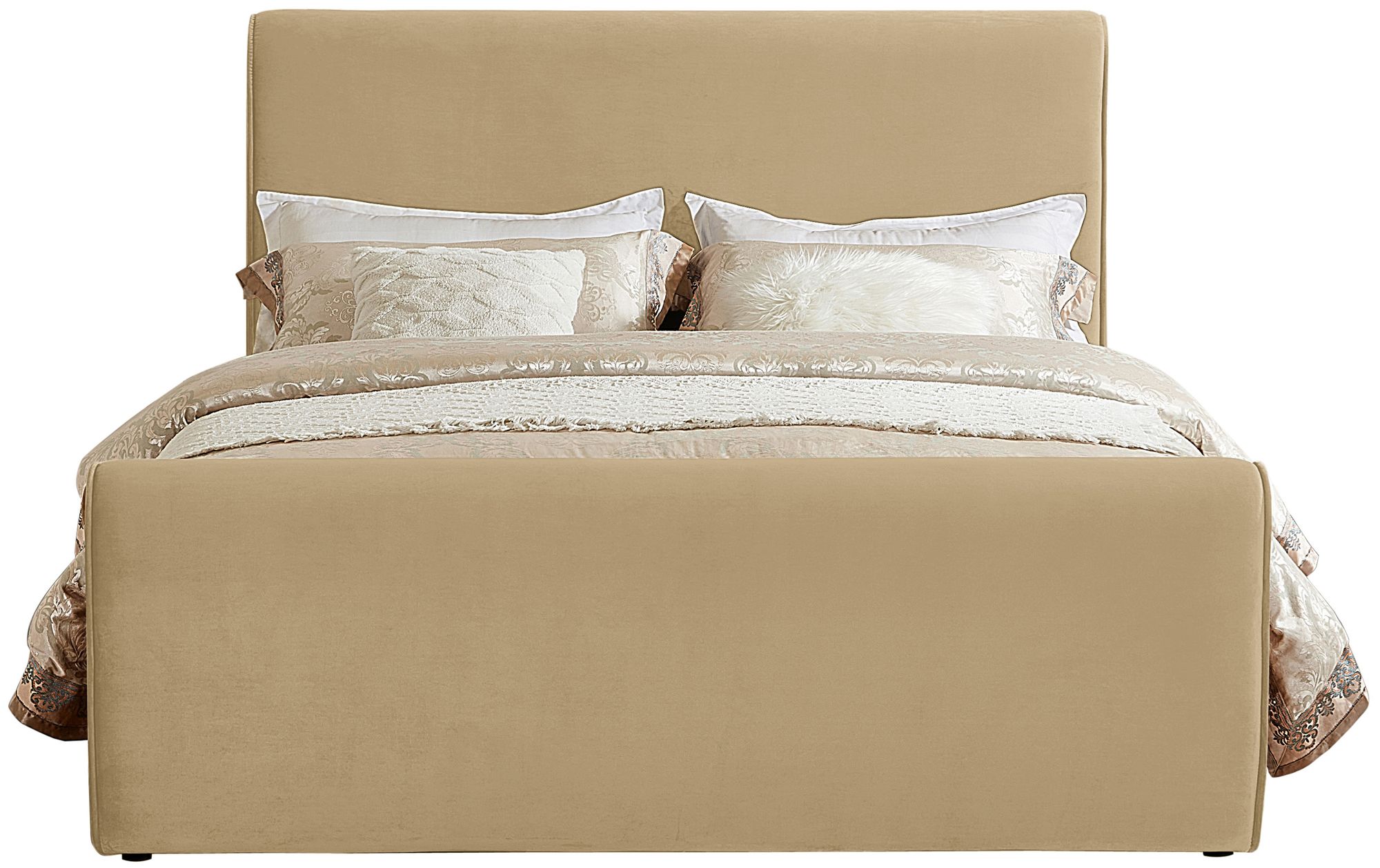 Sloan Velvet Full Size Bed