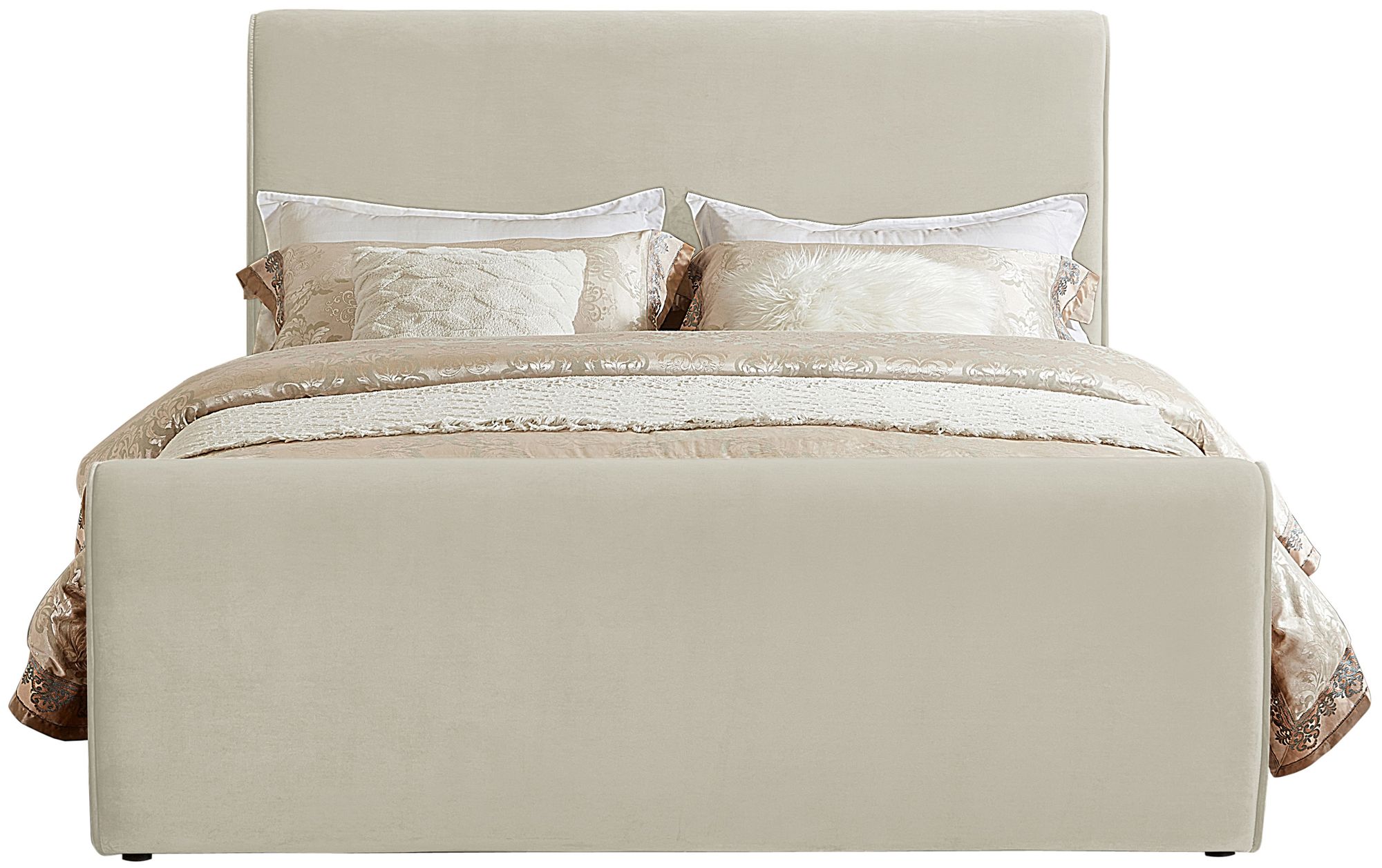 Sloan Velvet Full Size Bed
