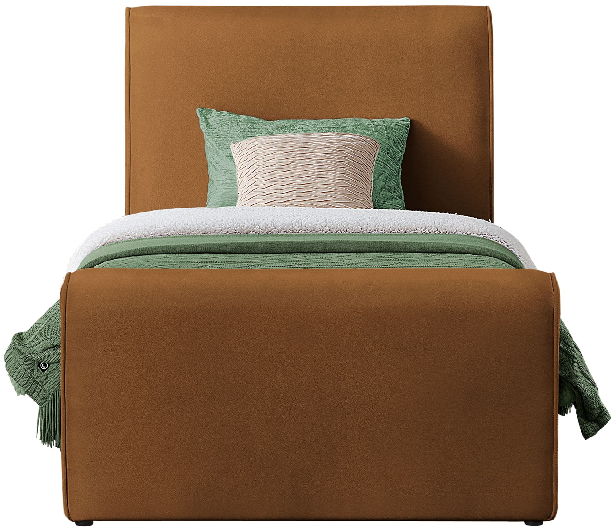 Sloan Velvet Twin Size Bed