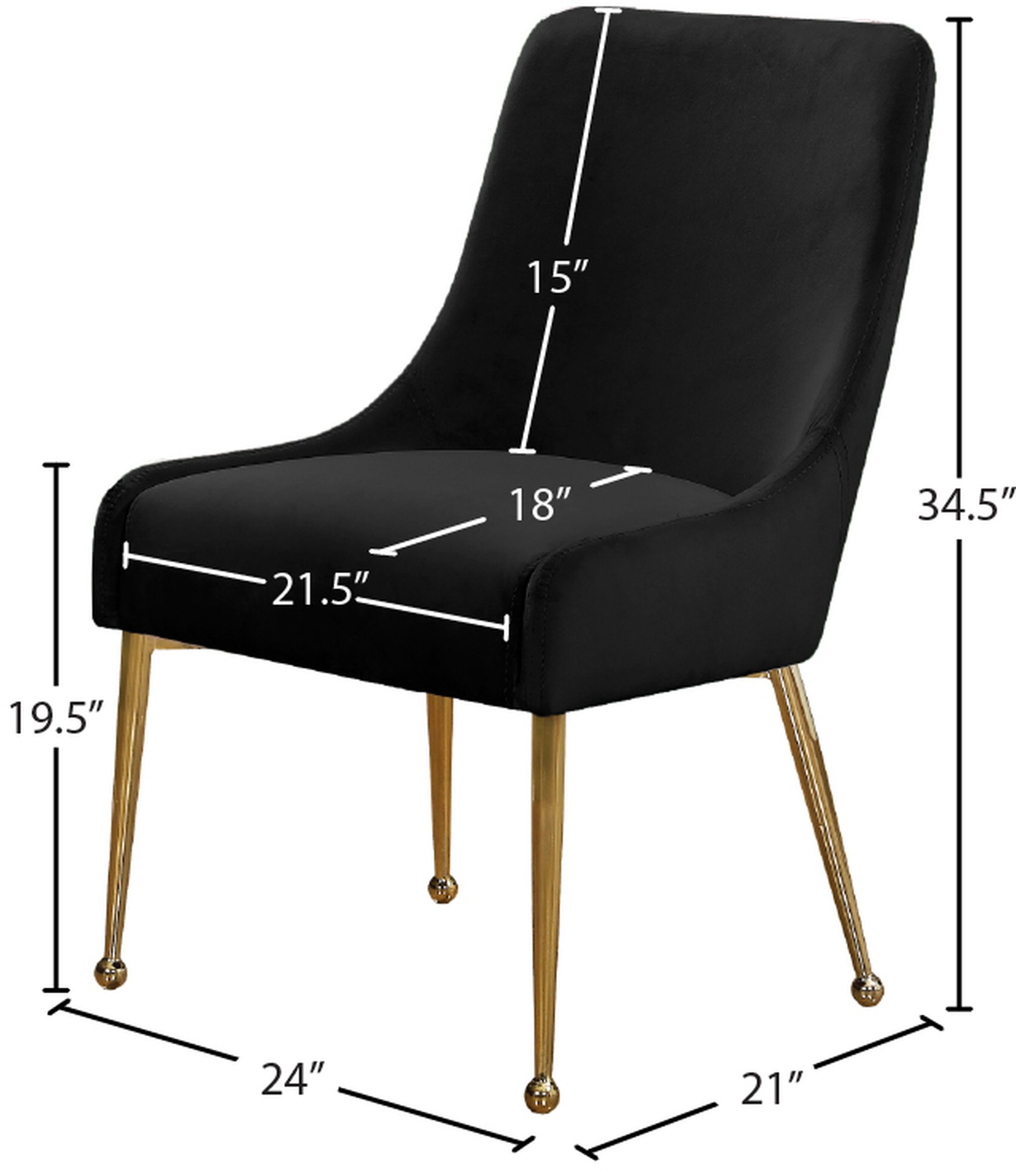 Owen Velvet Dining Chair