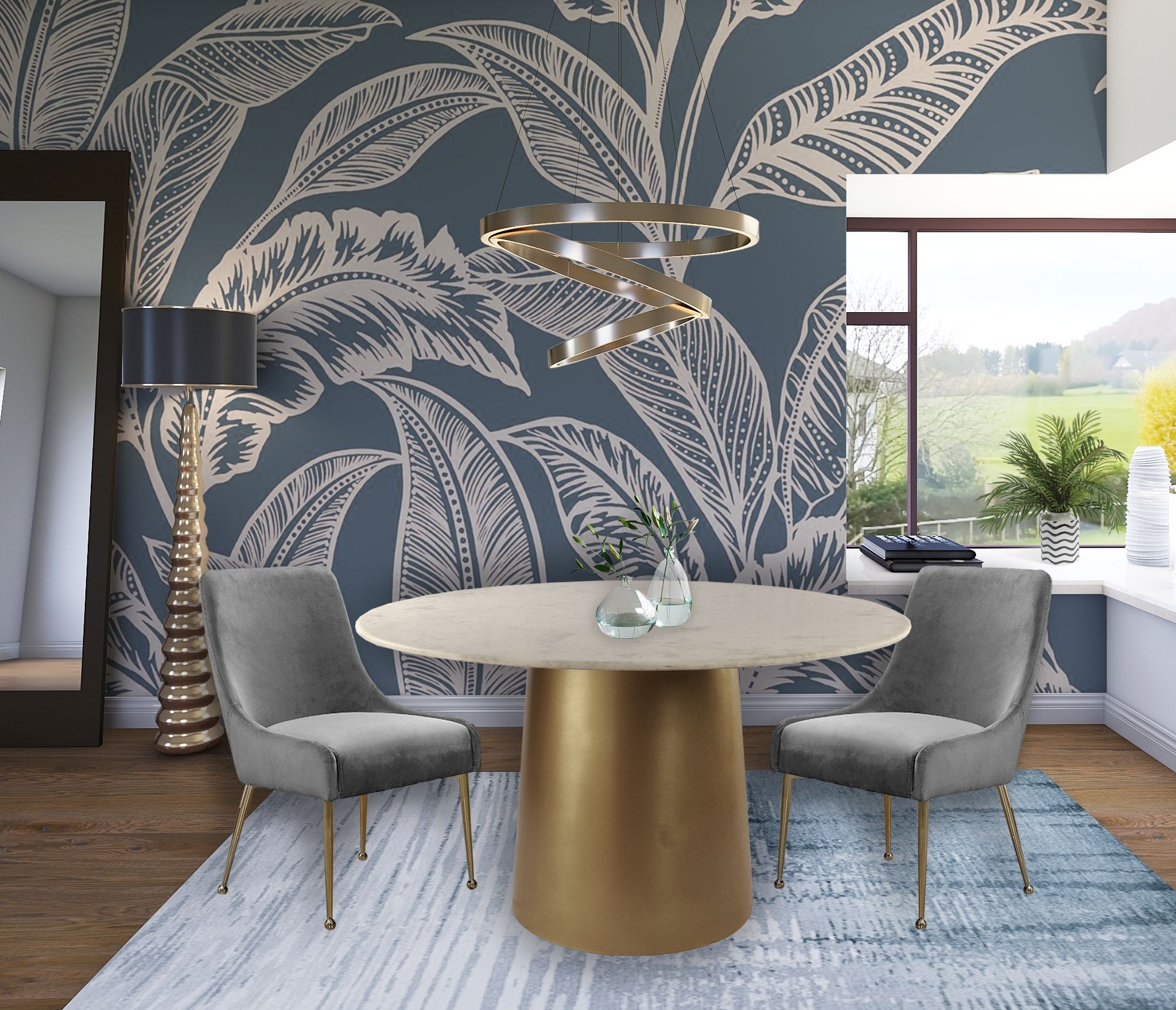 Owen Velvet Dining Chair