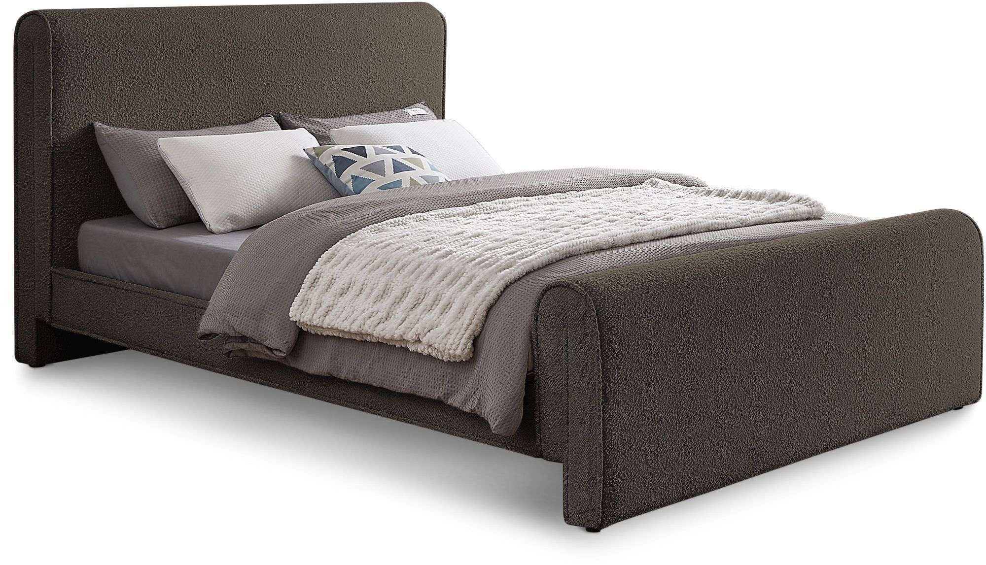 Stylus Boucle Fabric Bed