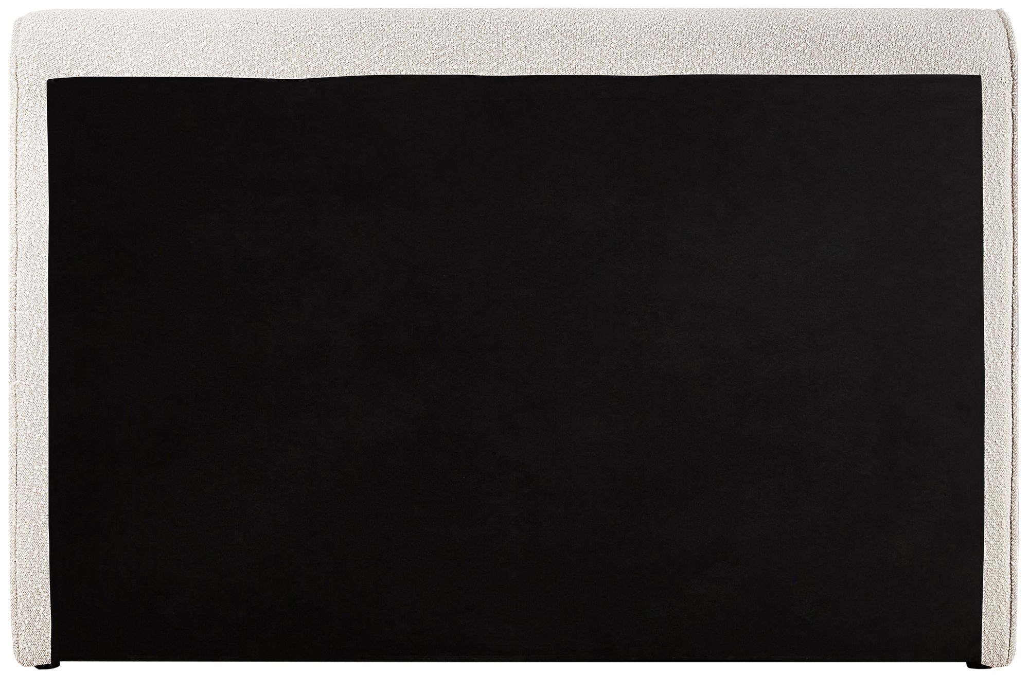 Stylus Boucle Fabric Queen Size Bed