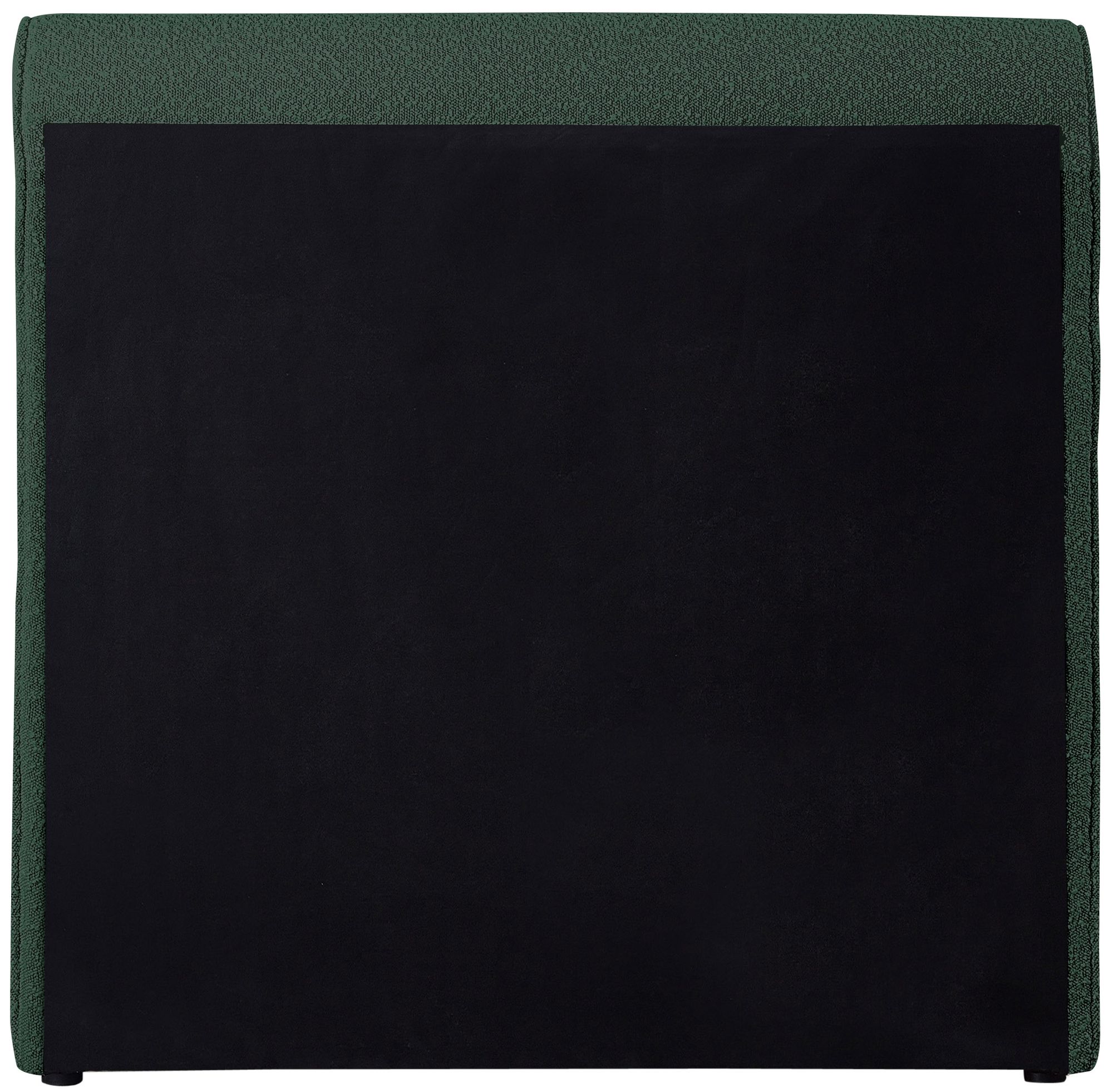 Stylus Boucle Fabric Twin Size Bed