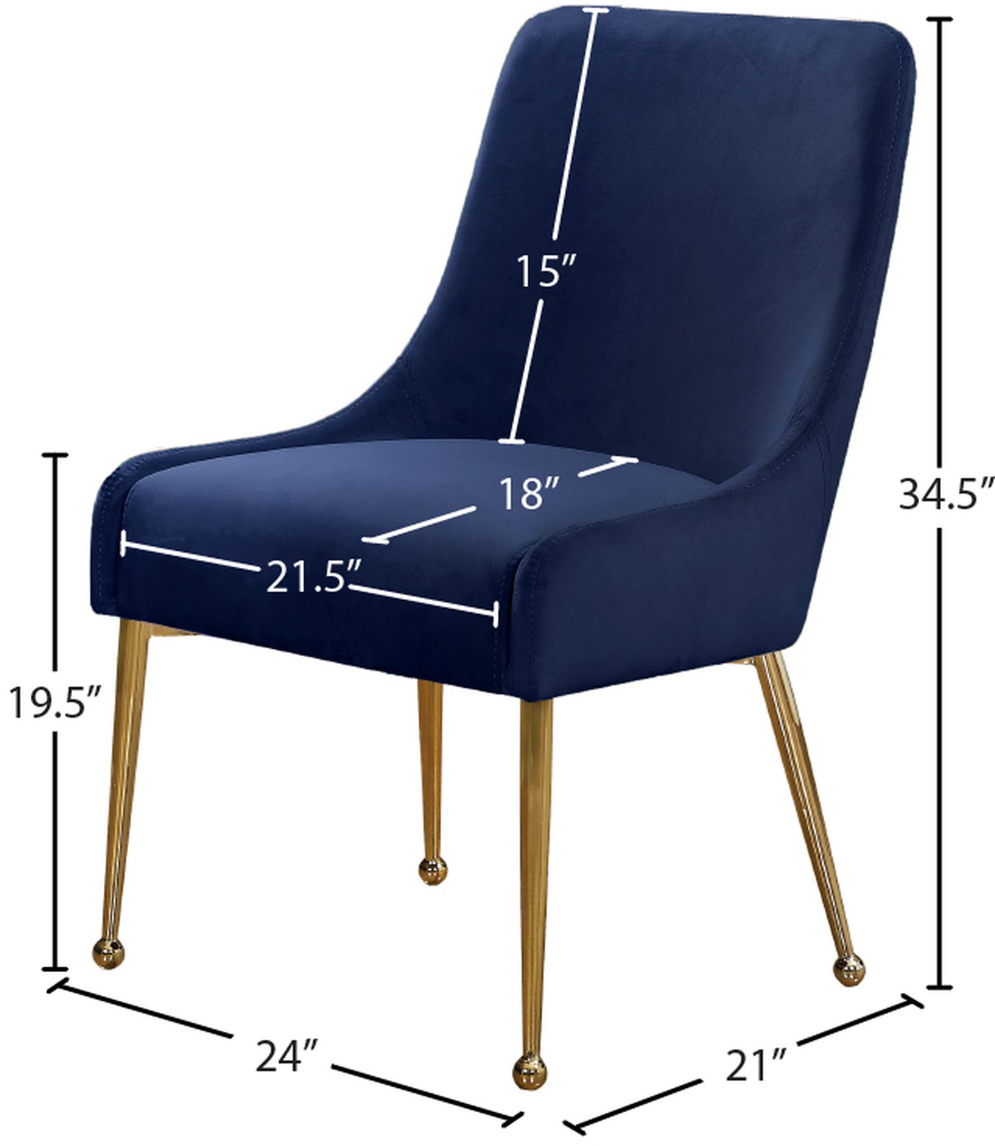 Owen Velvet Dining Chair