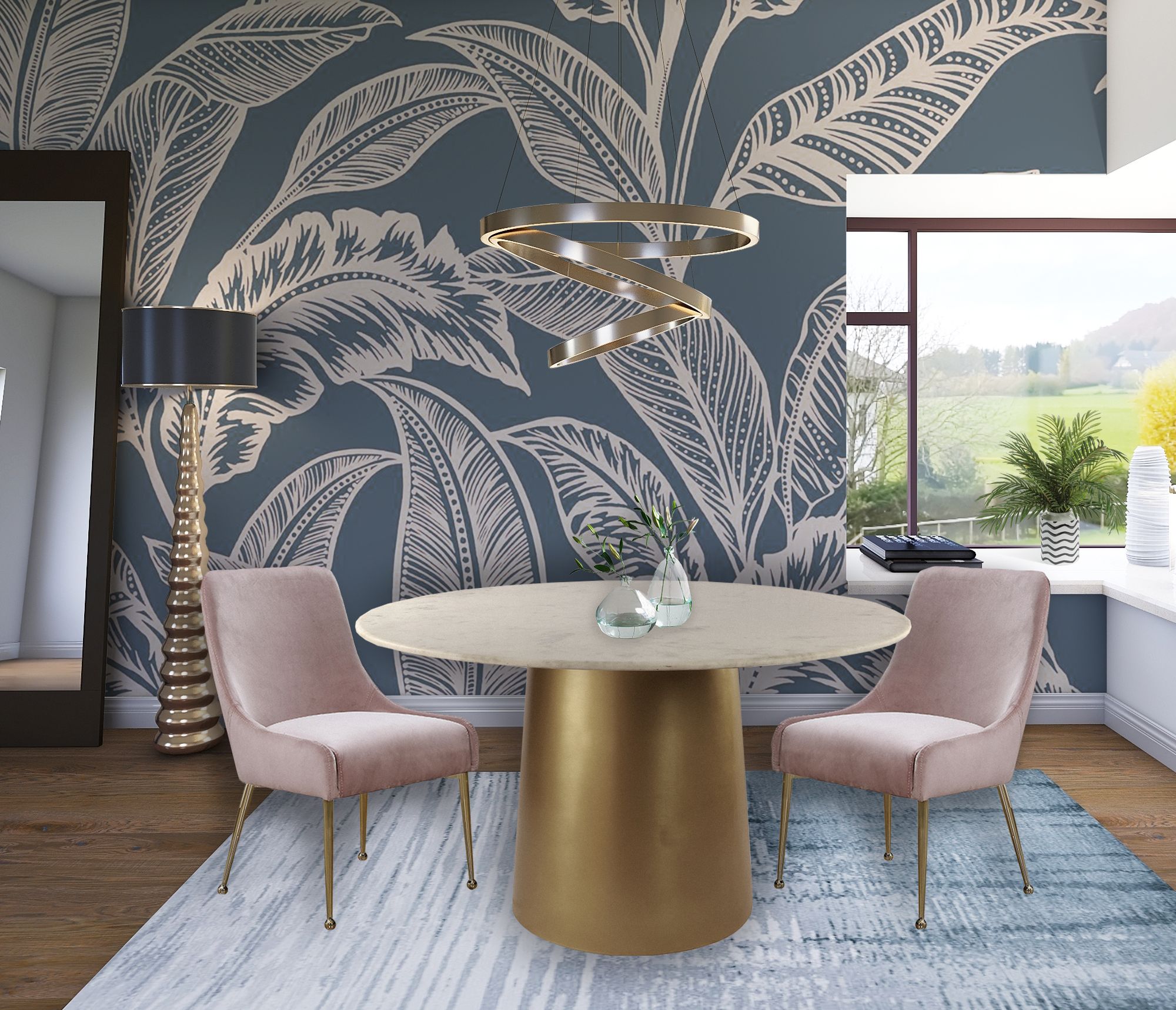 Owen Velvet Dining Chair