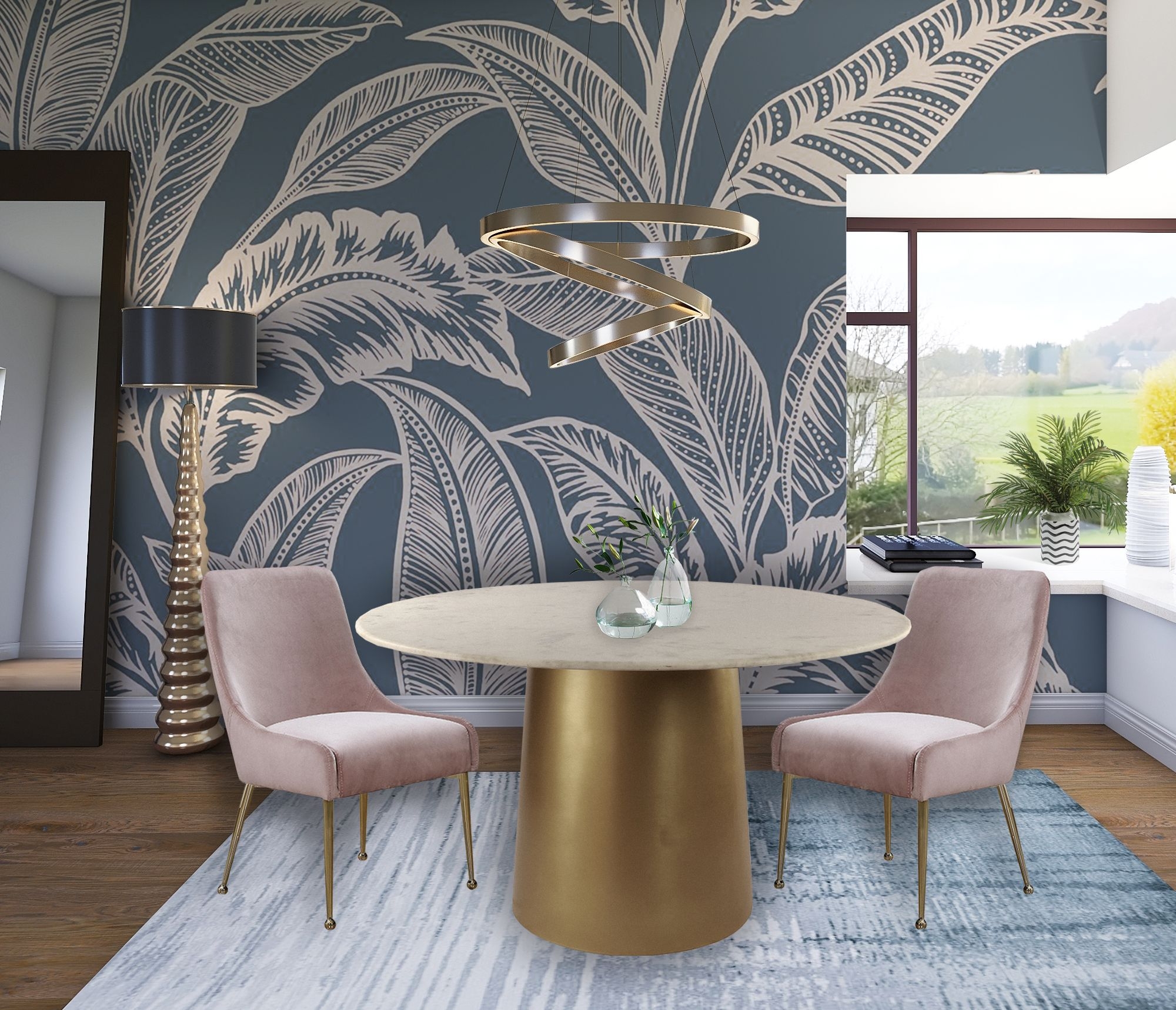 Owen Velvet Dining Chair