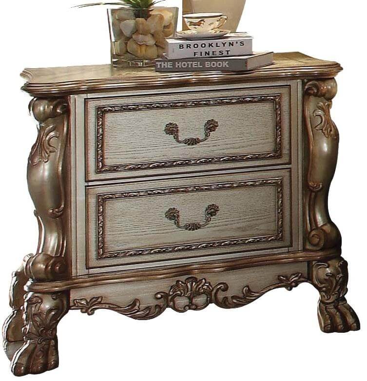 Dresden Wood Nightstand by Acme Furniture