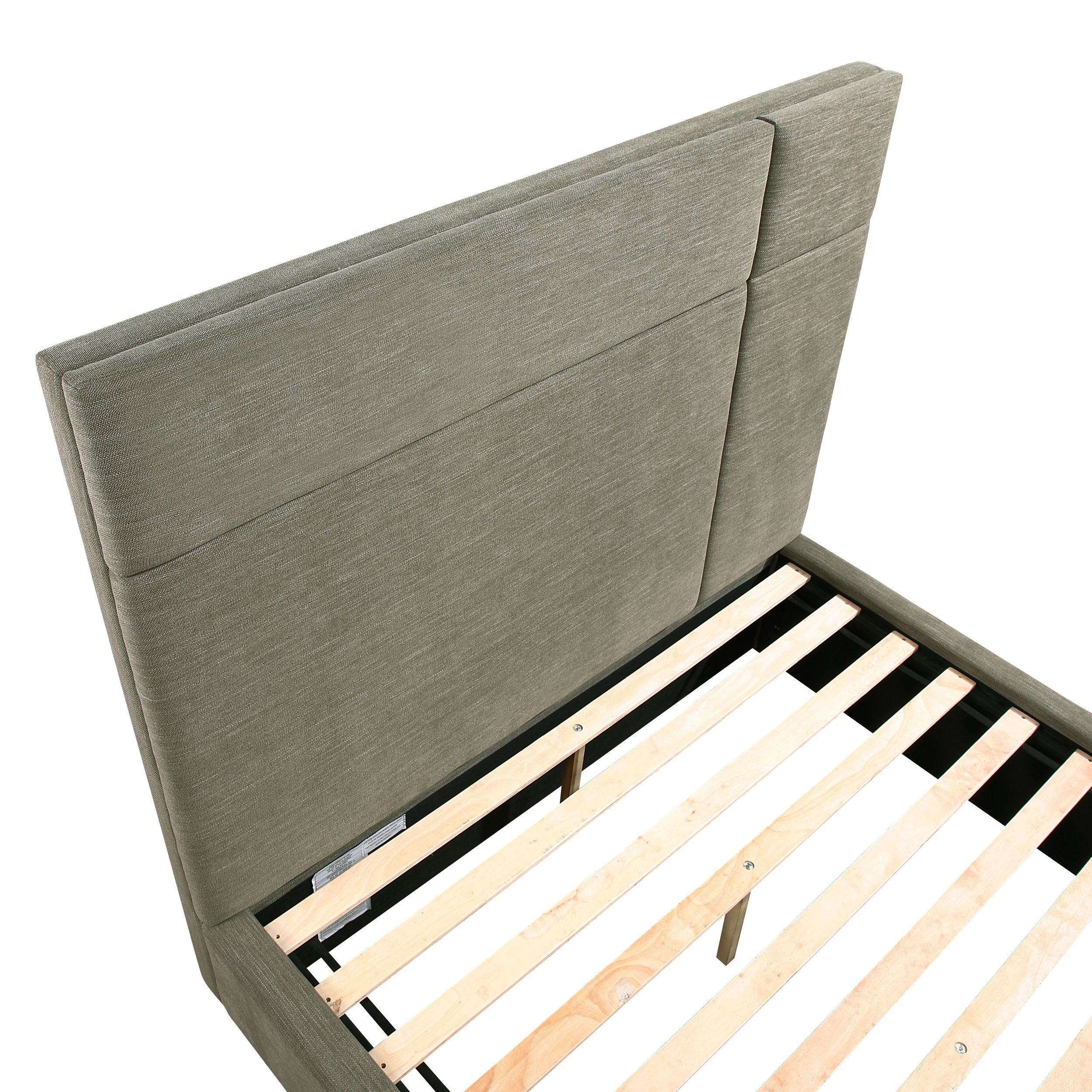 Paola Polyester Queen Platform Bed