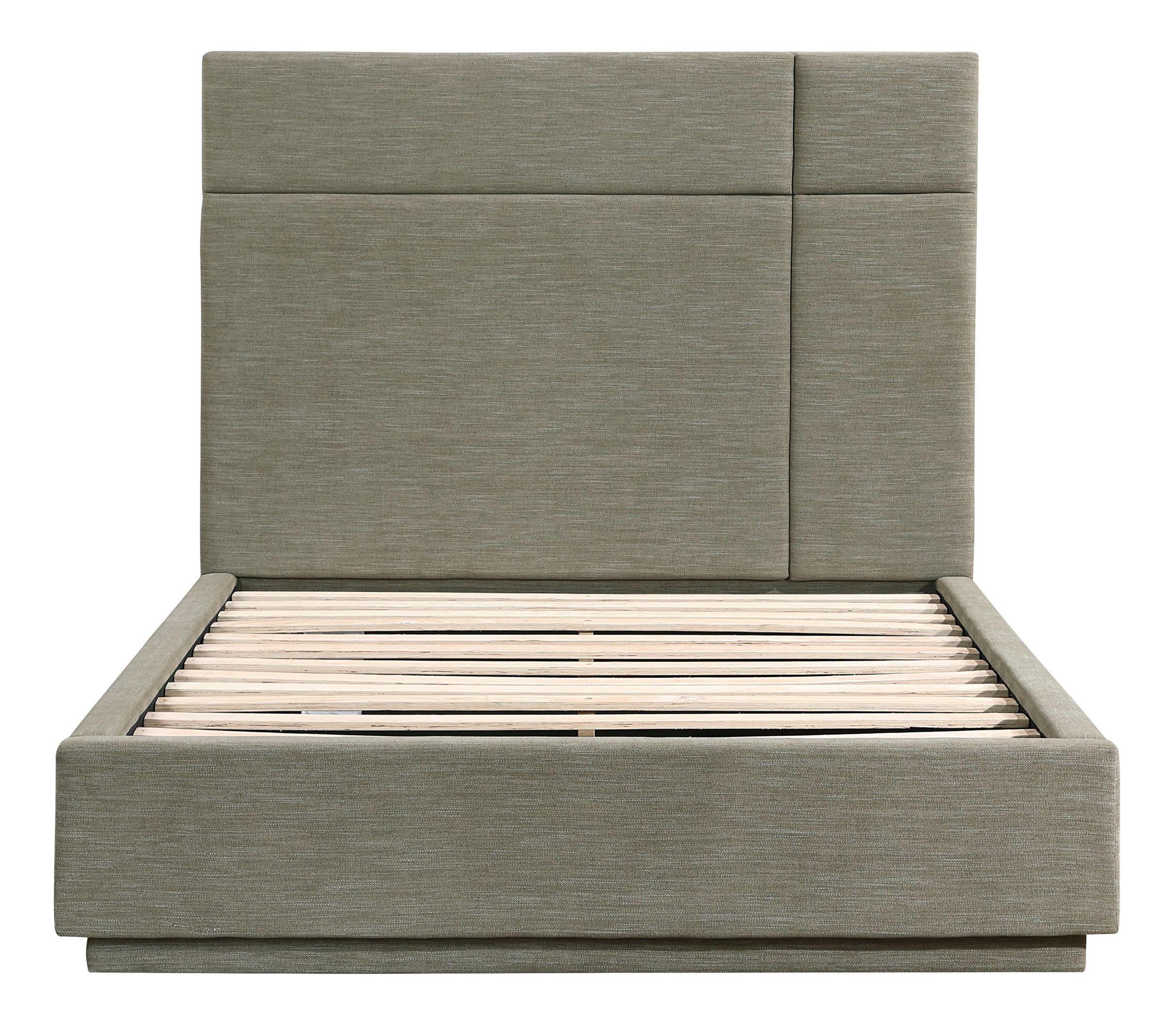 Paola Polyester Eastern King Platform Bed