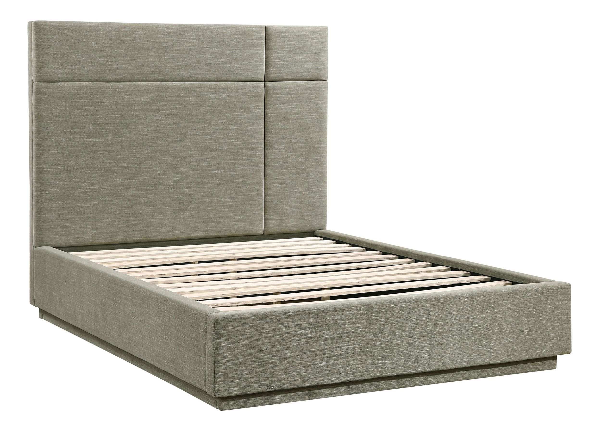 Paola Polyester Eastern King Platform Bed