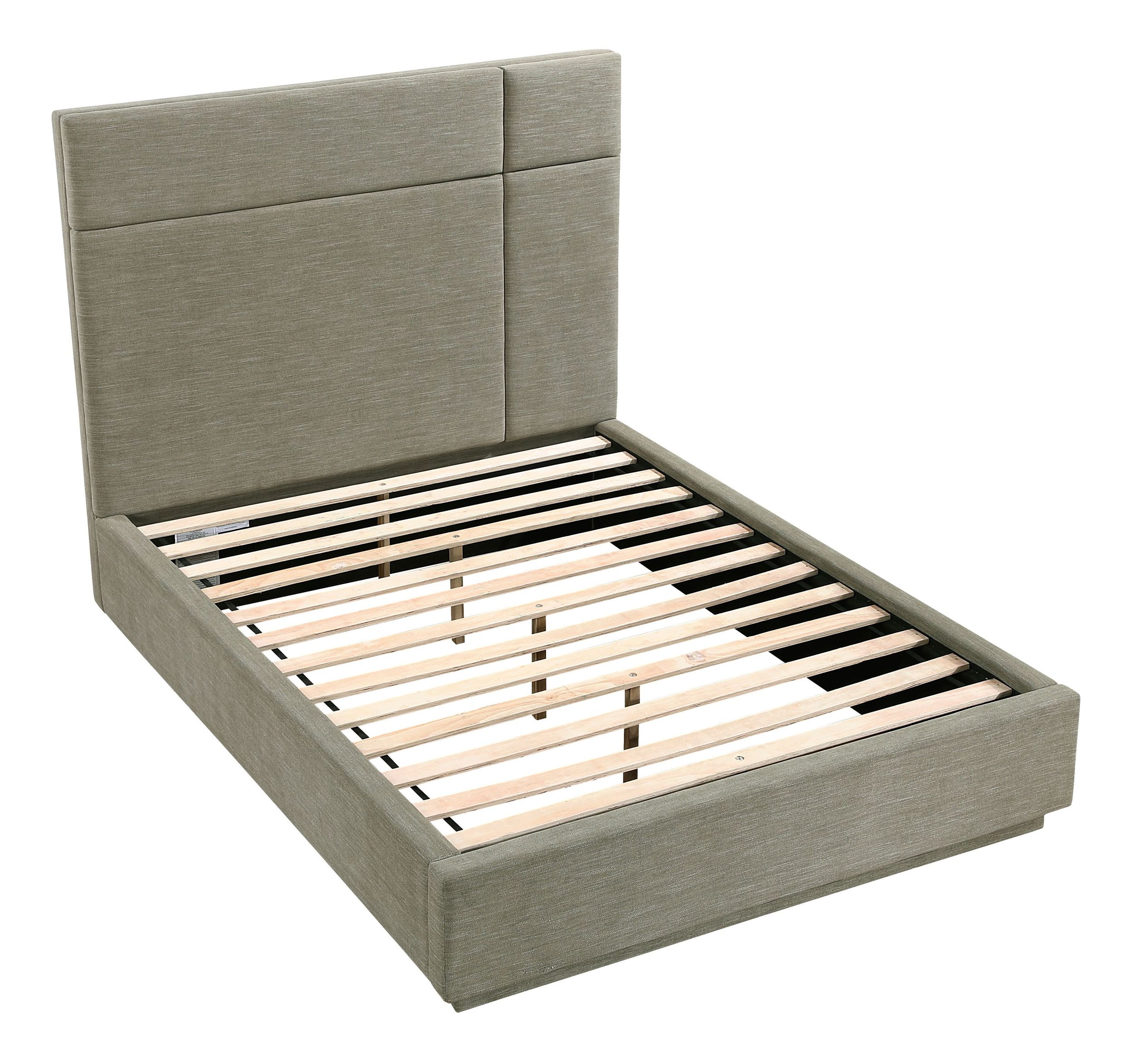 Paola Polyester Queen Platform Bed
