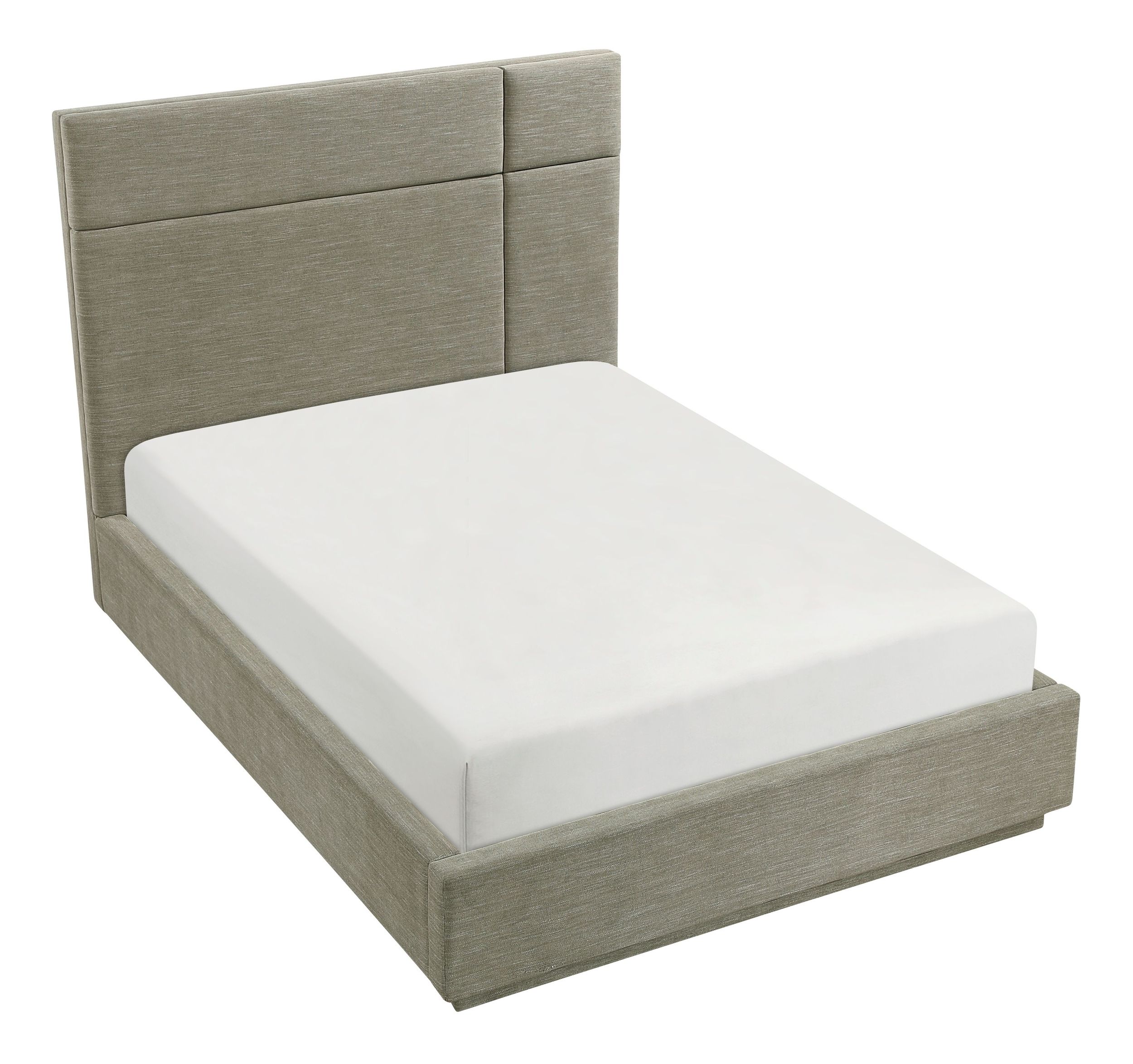 Paola Polyester Eastern King Platform Bed
