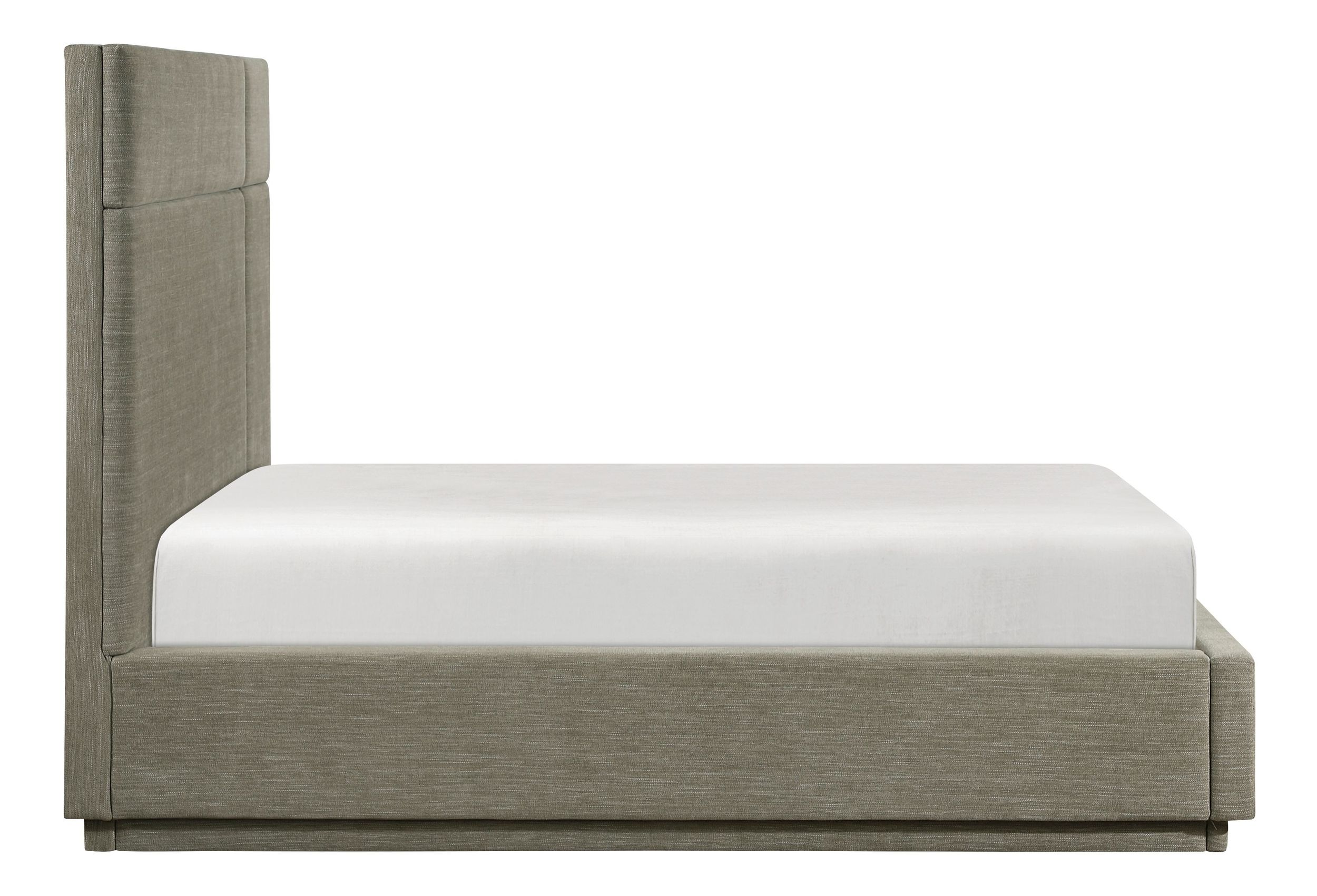 Paola Polyester Eastern King Platform Bed