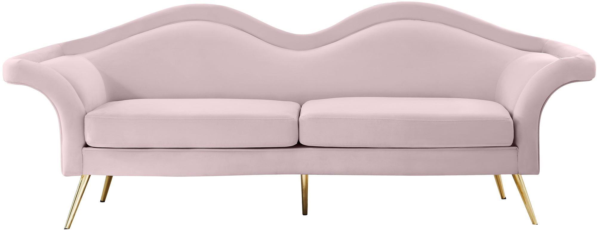 Lips Velvet Sofa