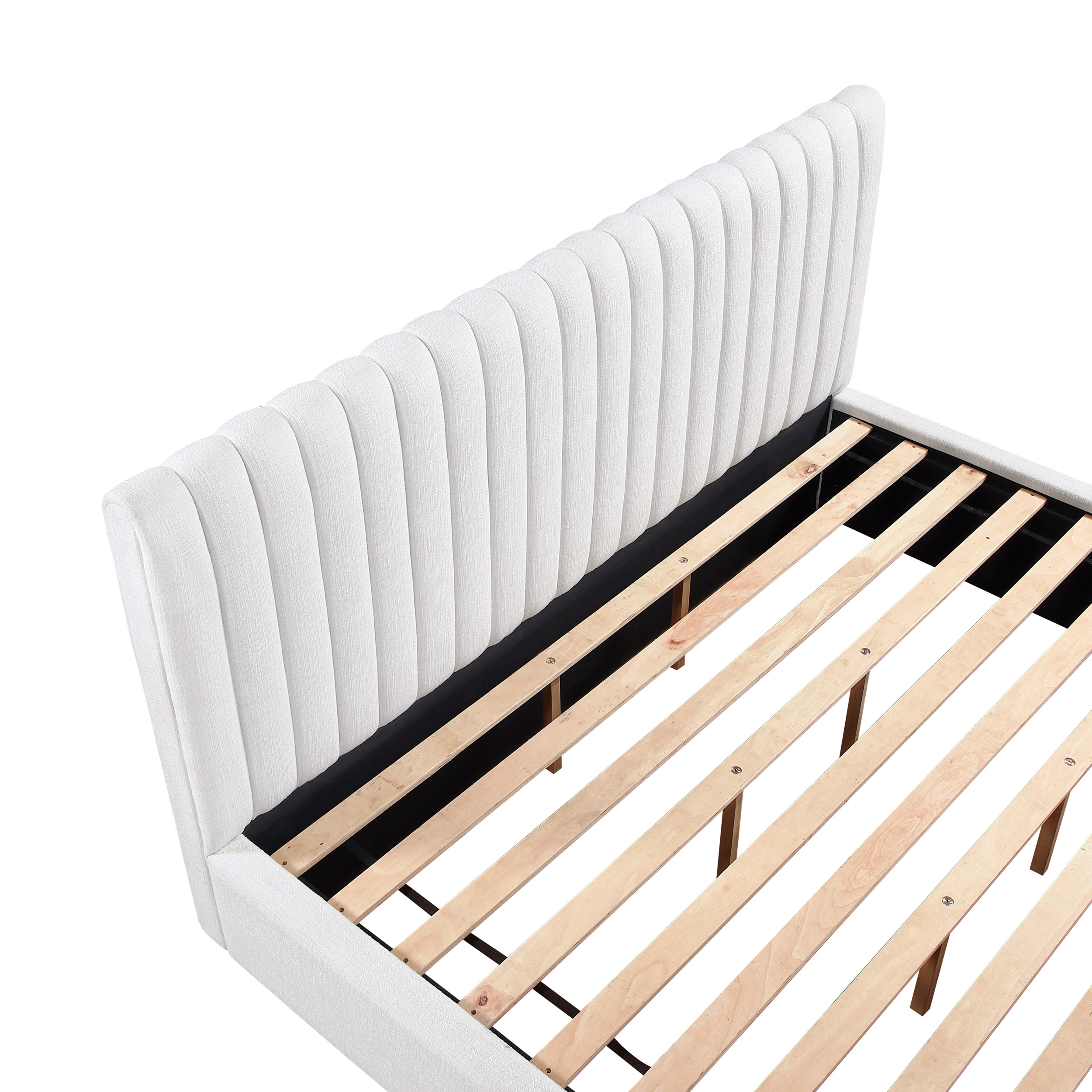 Mulvane Polyester California King Platform Bed
