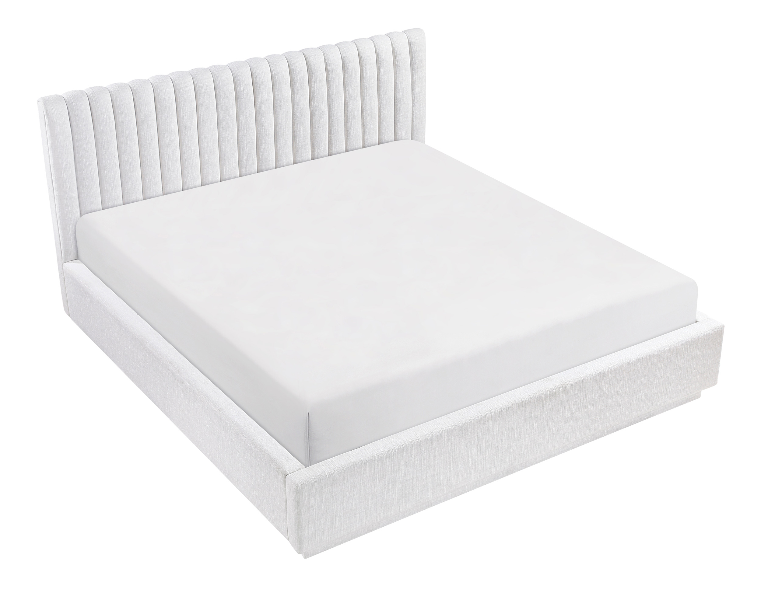 Mulvane Polyester Eastern King Platform Bed