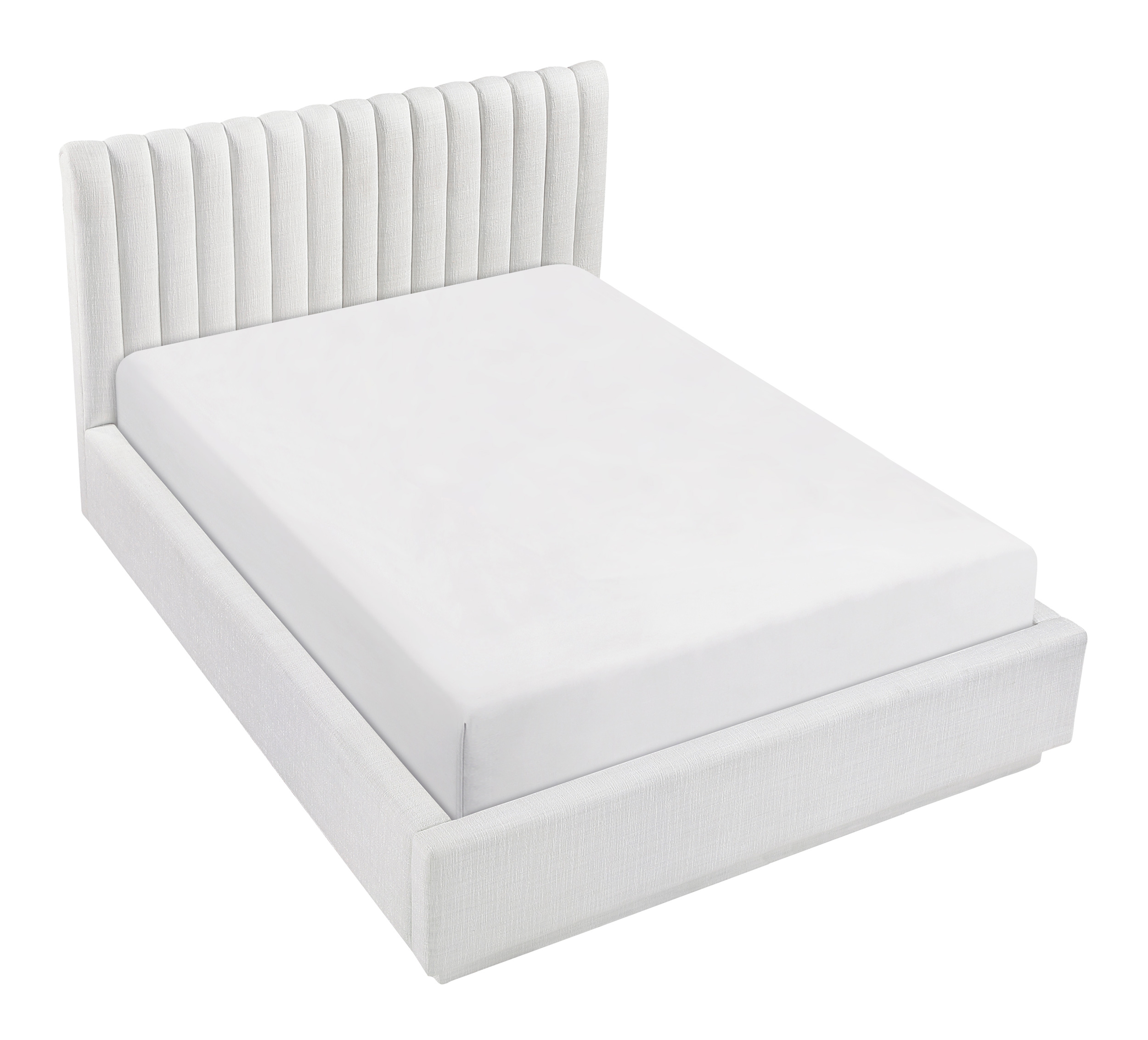 Mulvane Polyester Queen Platform Bed
