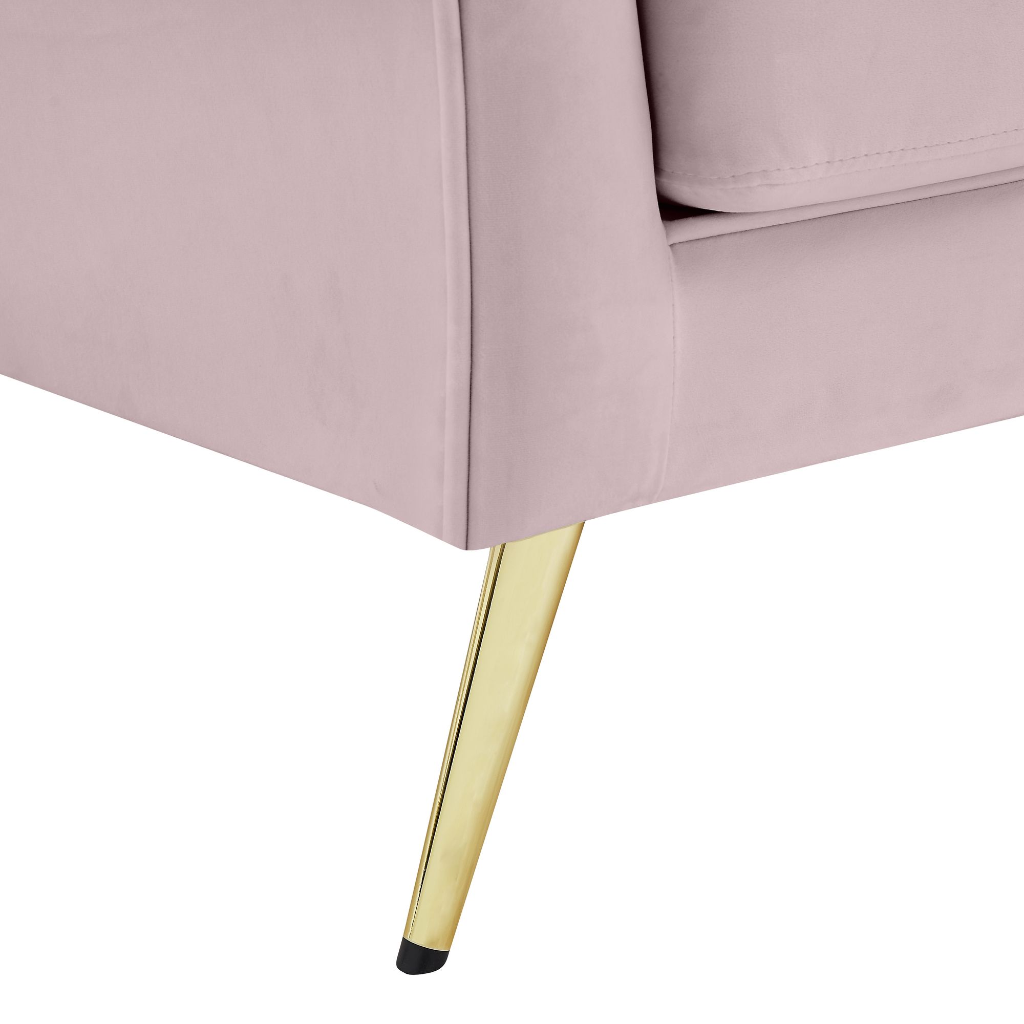 Lips Velvet Loveseat