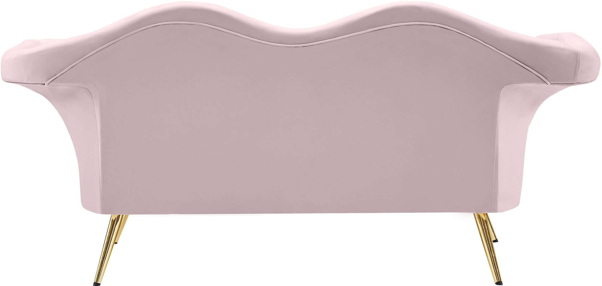 Lips Velvet Loveseat