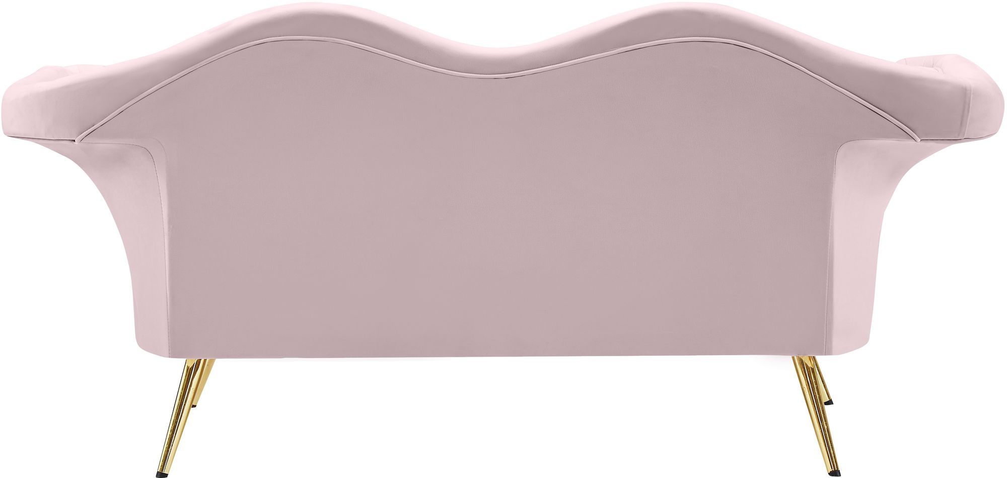 Lips Velvet Loveseat