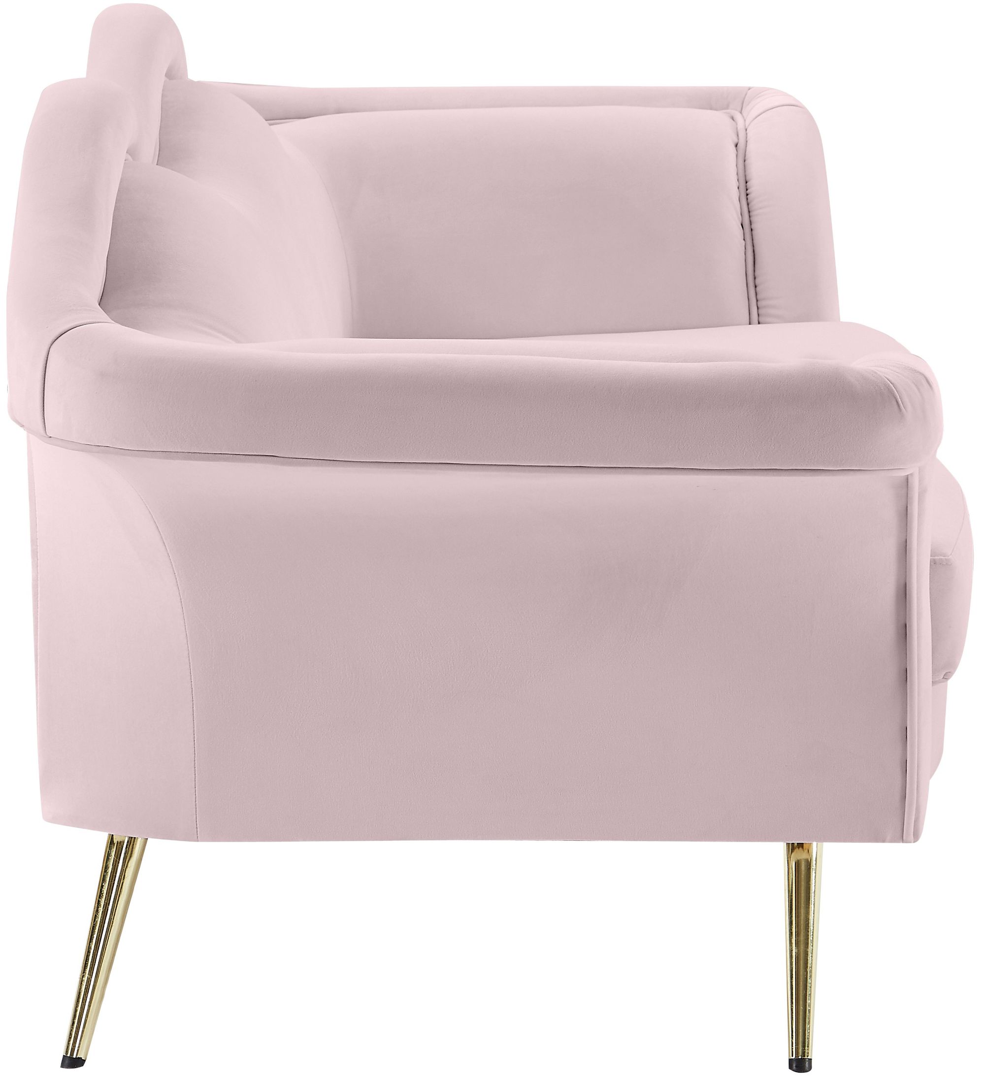 Lips Velvet Loveseat