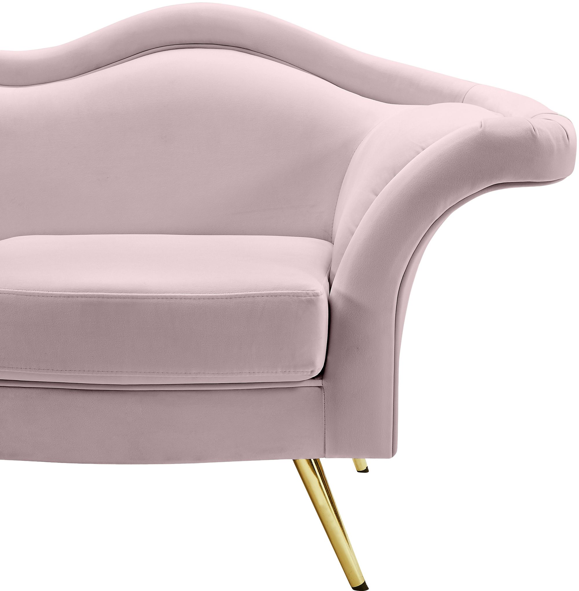 Lips Velvet Loveseat