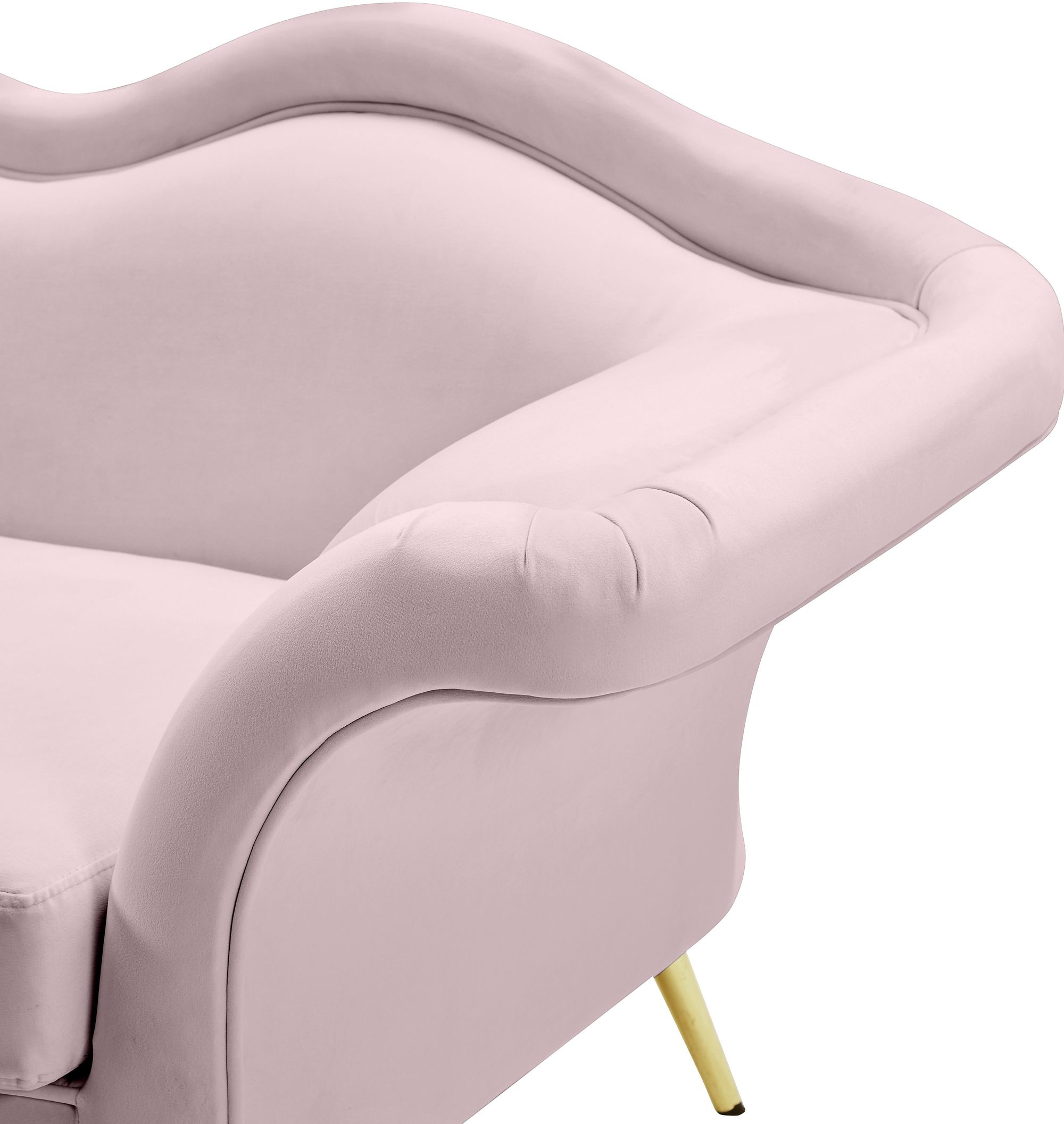 Lips Velvet Chair