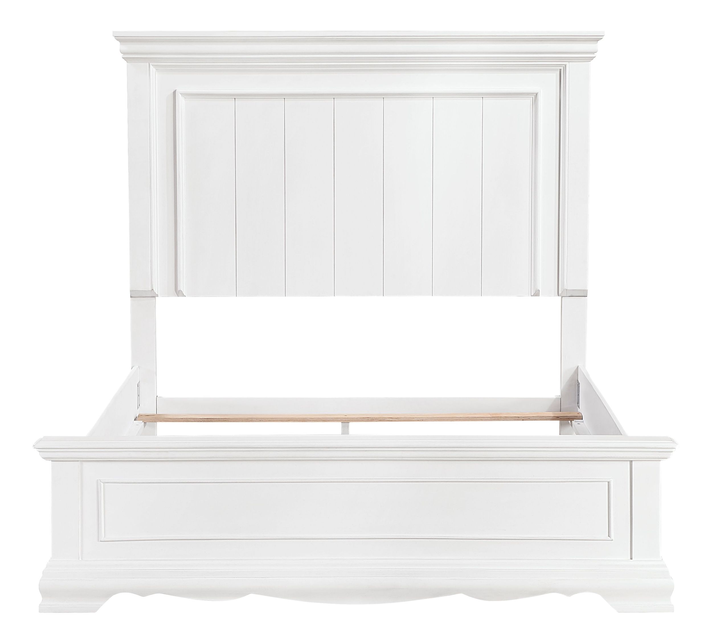 York Wood Queen Panel Bed