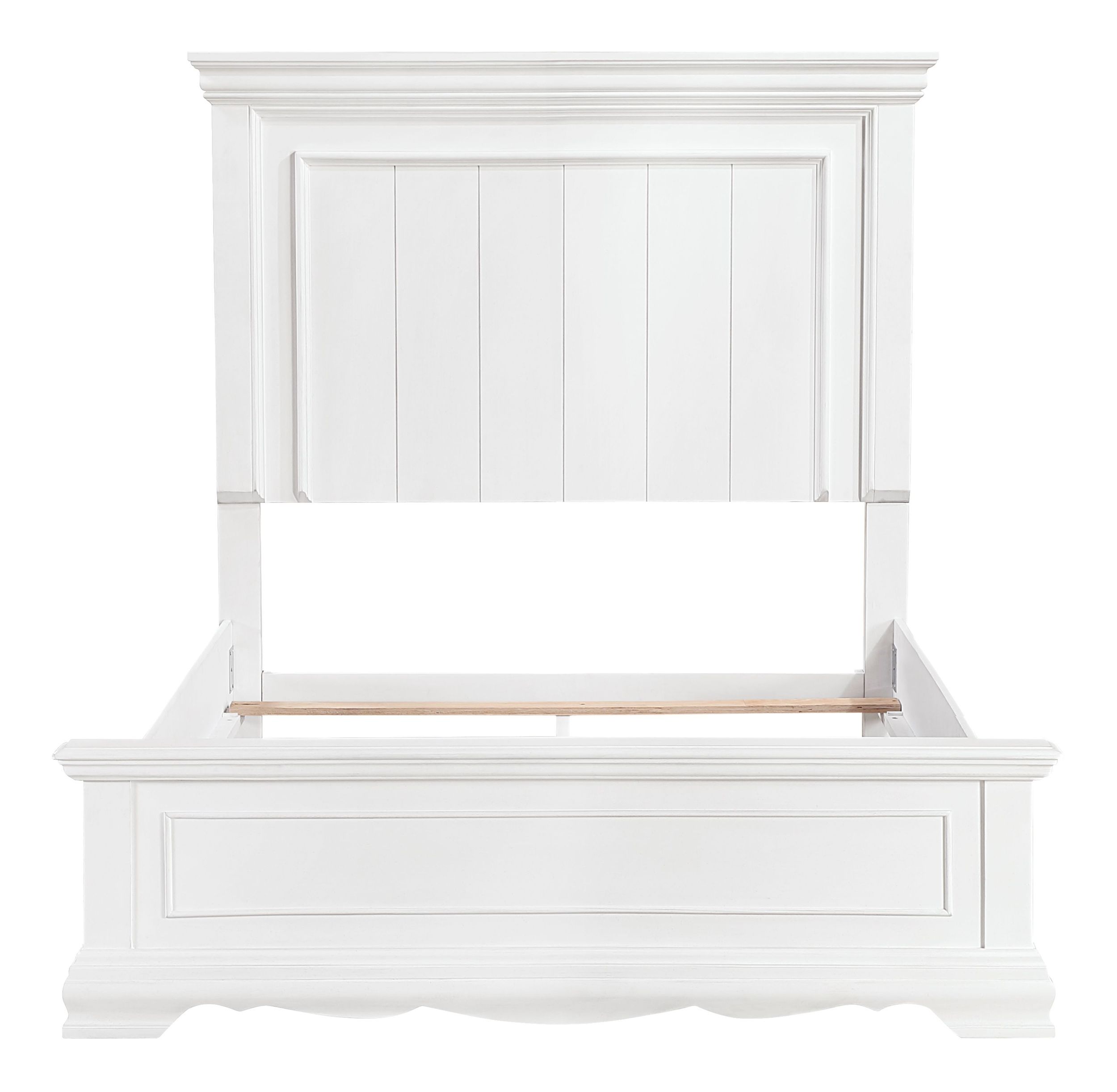 York Wood Full Panel Bed