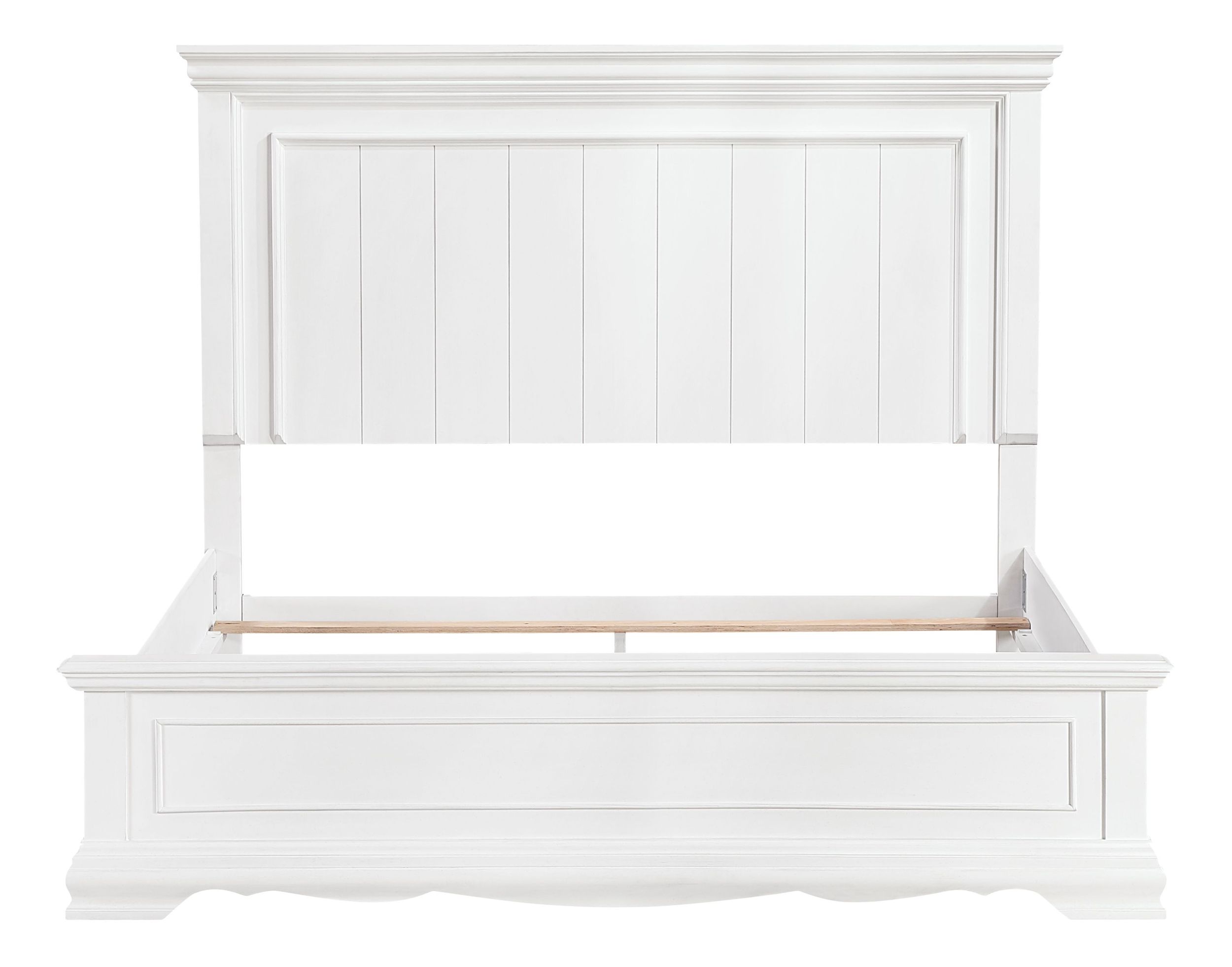 York Wood California King Panel Bed