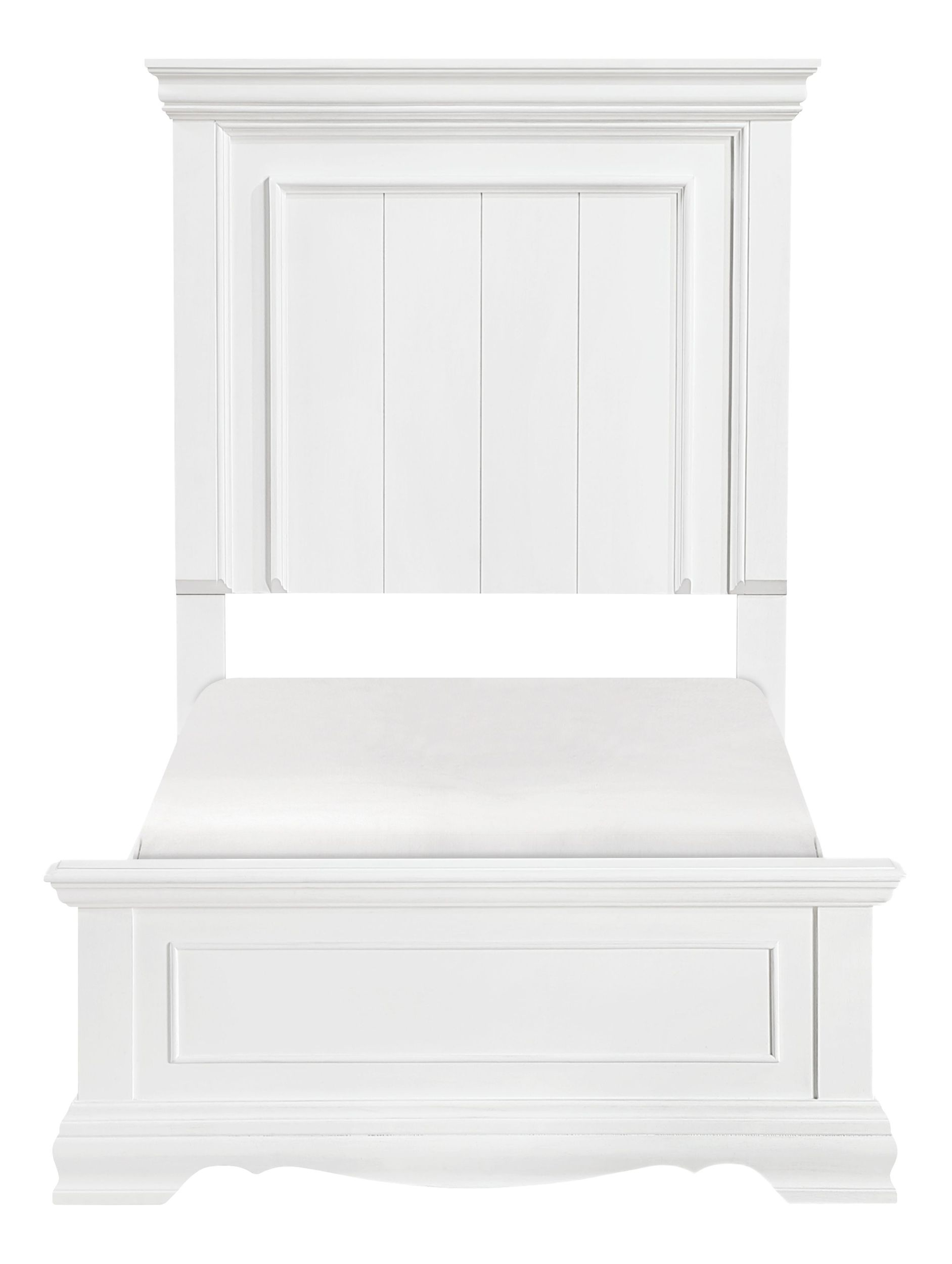 York Wood Panel Bed