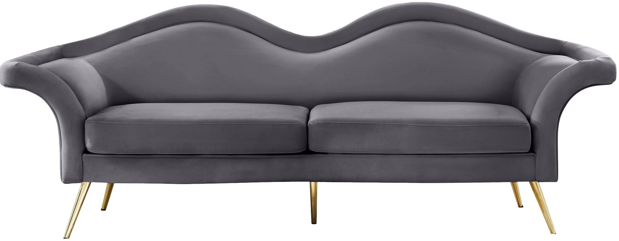 Lips Velvet Sofa