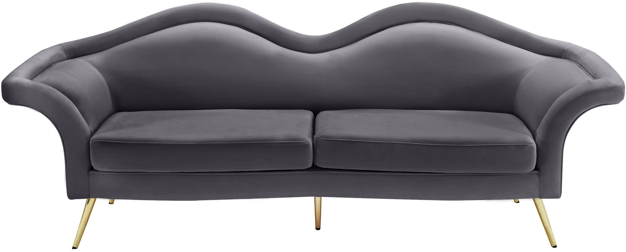 Lips Velvet Sofa