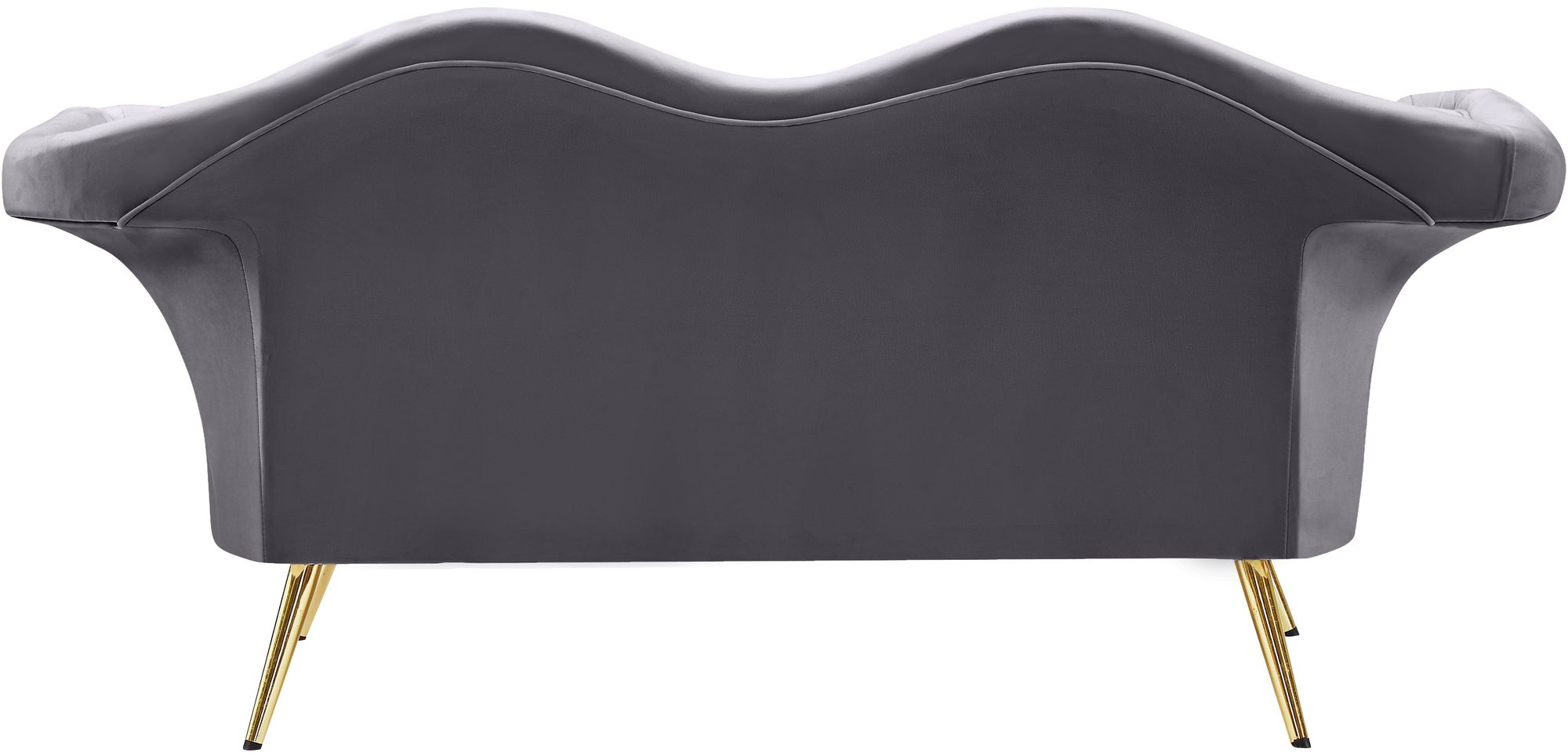 Lips Velvet Loveseat