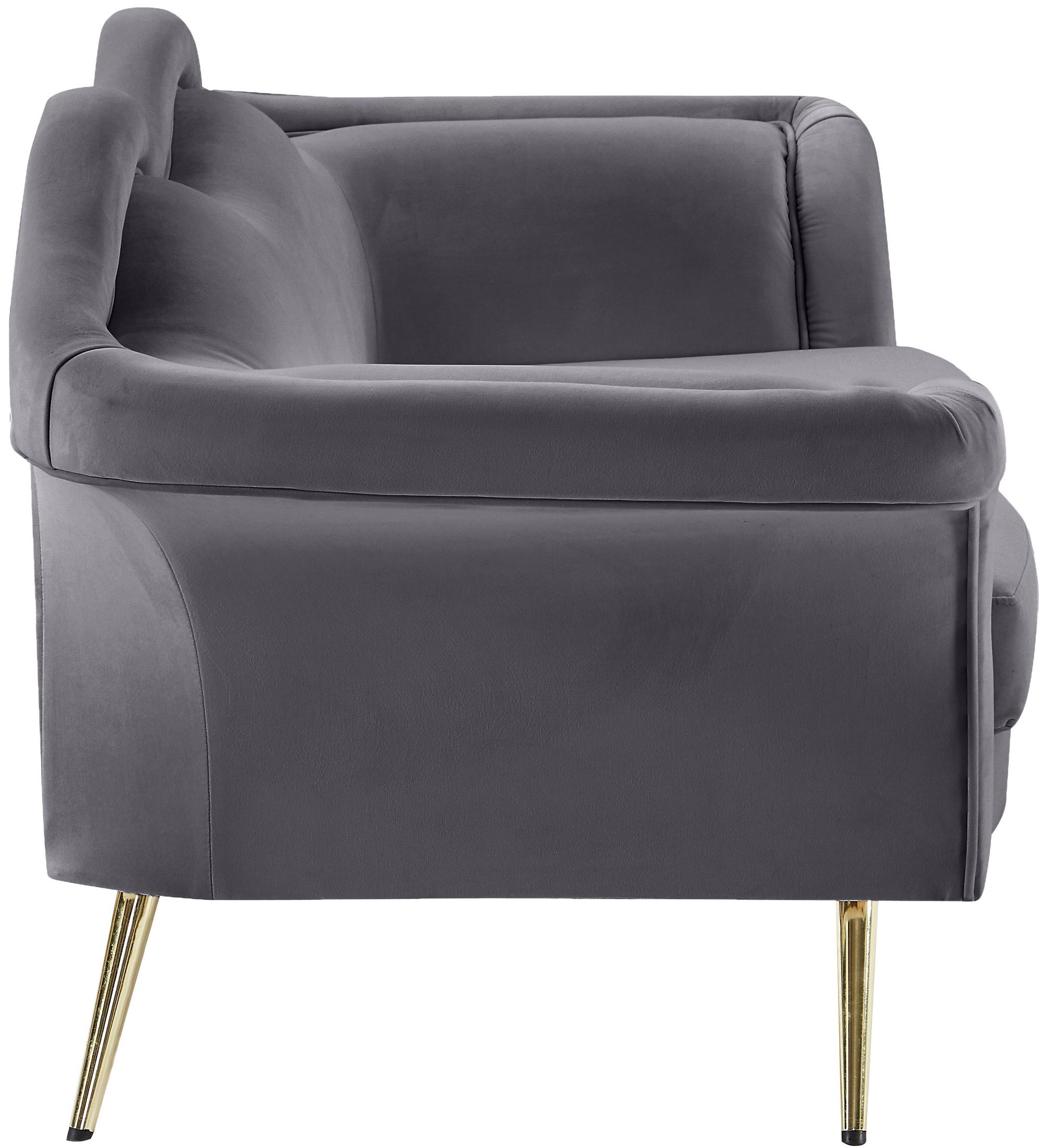 Lips Velvet Loveseat