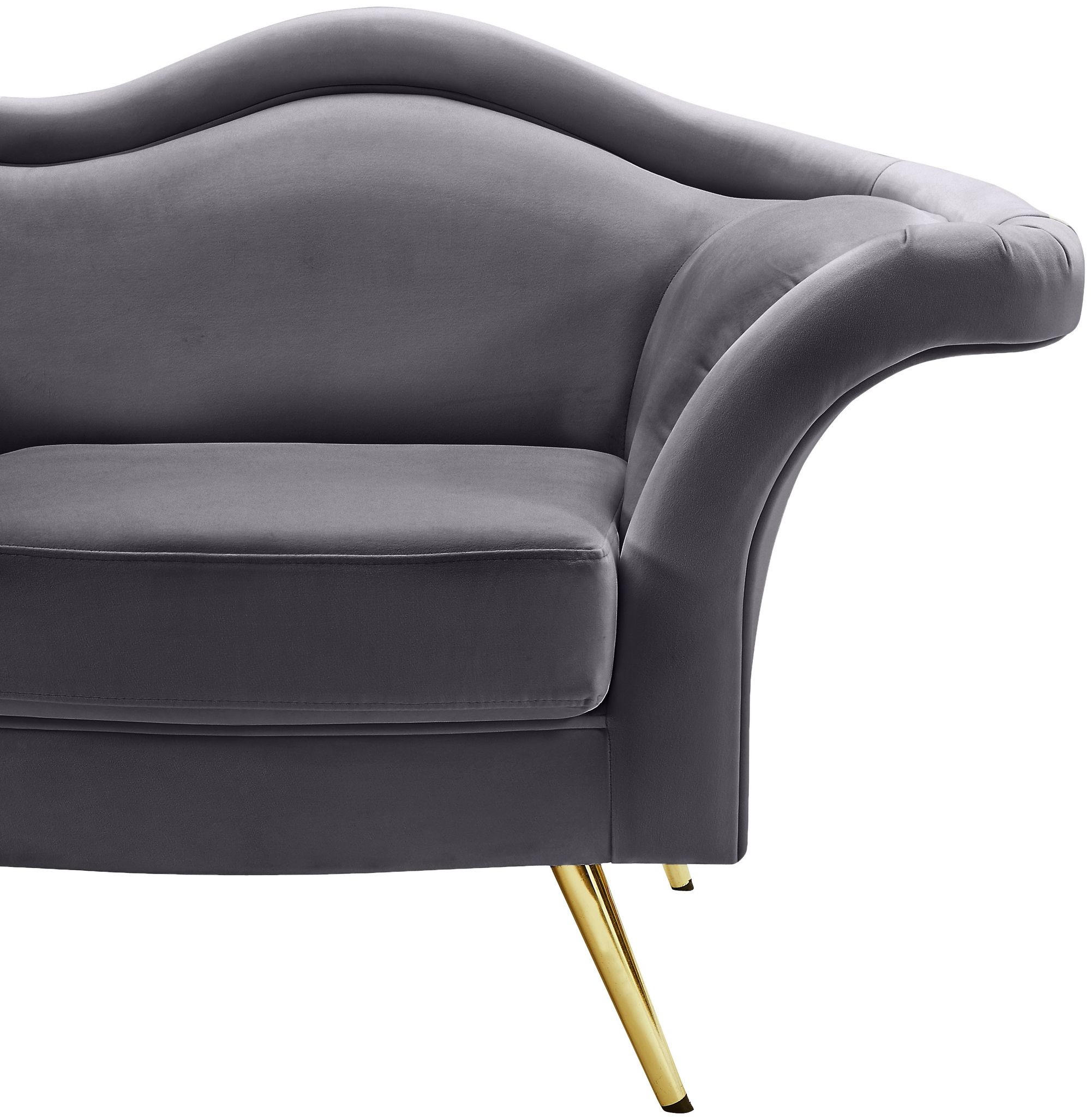 Lips Velvet Loveseat