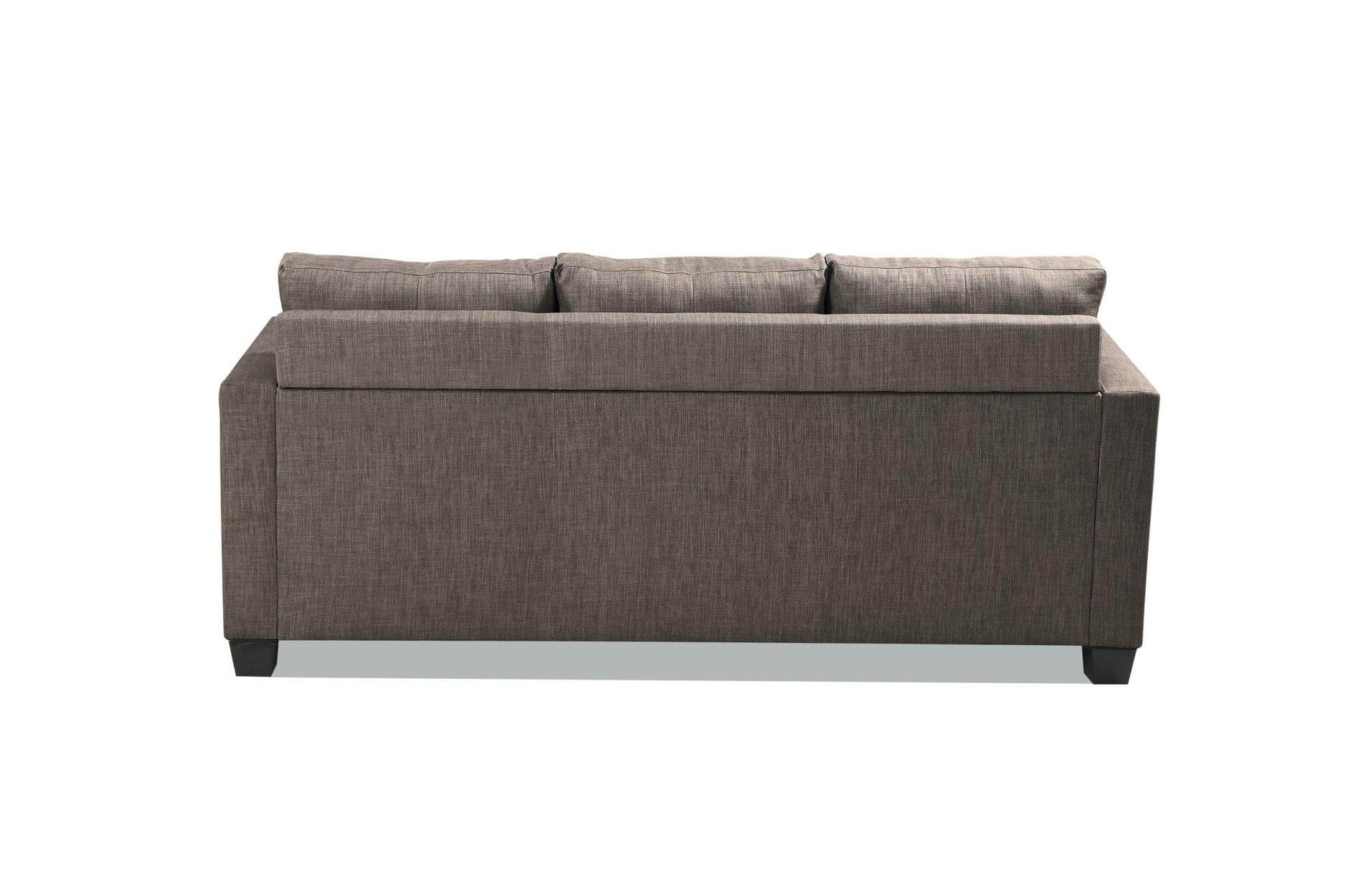 Phelps Polyester Fabric/Wood Sectional Sofa