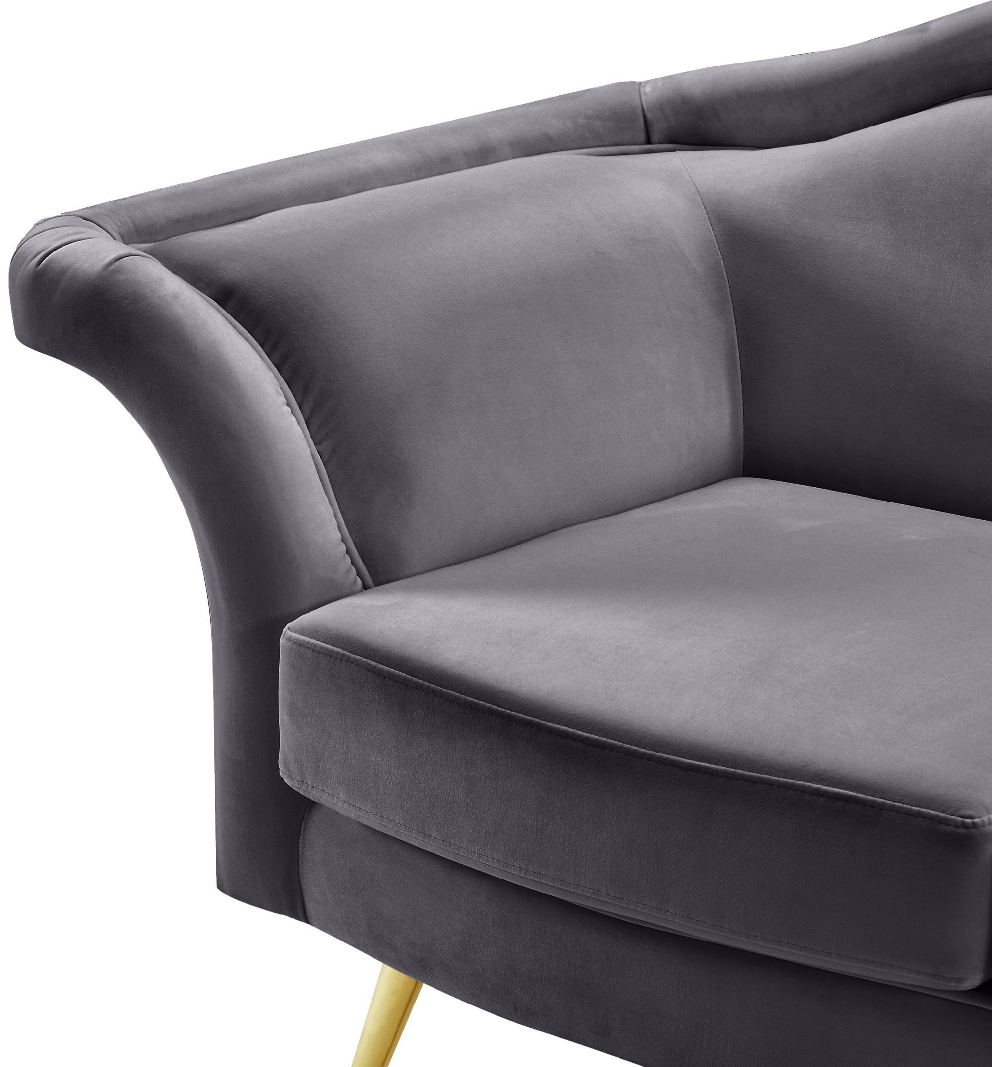 Lips Velvet Chair