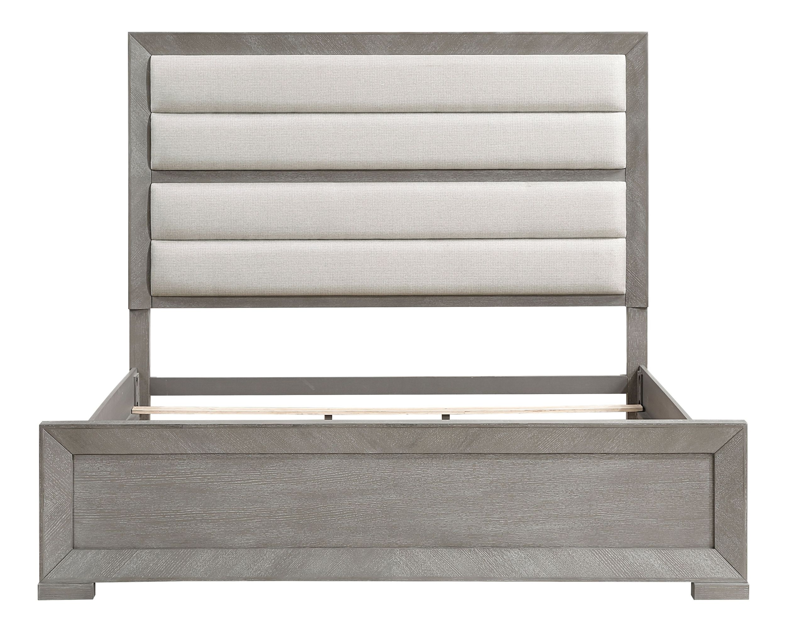 Owen Fabric/Wood Panel Bedroom Set