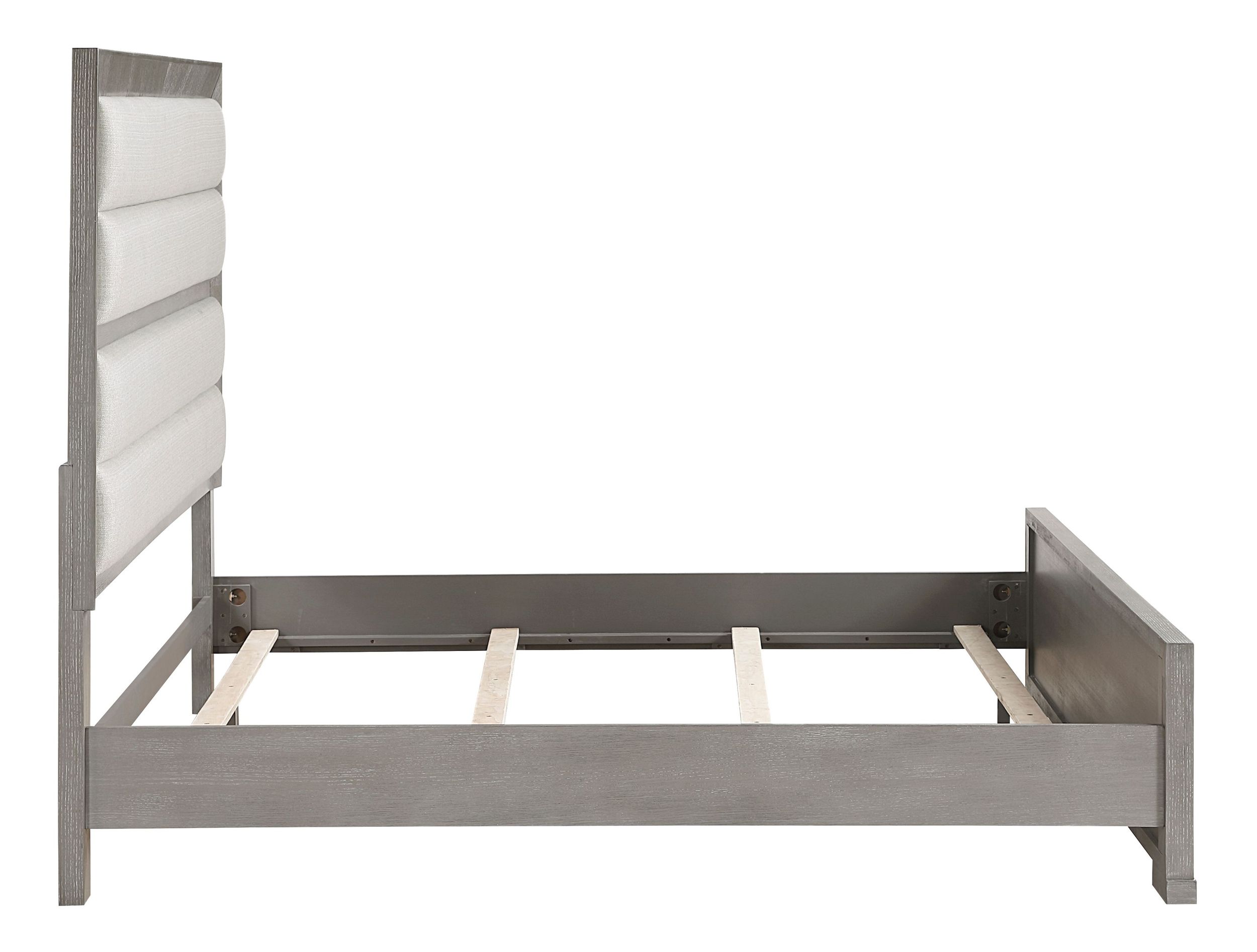 Owen Fabric/Wood Panel Bed