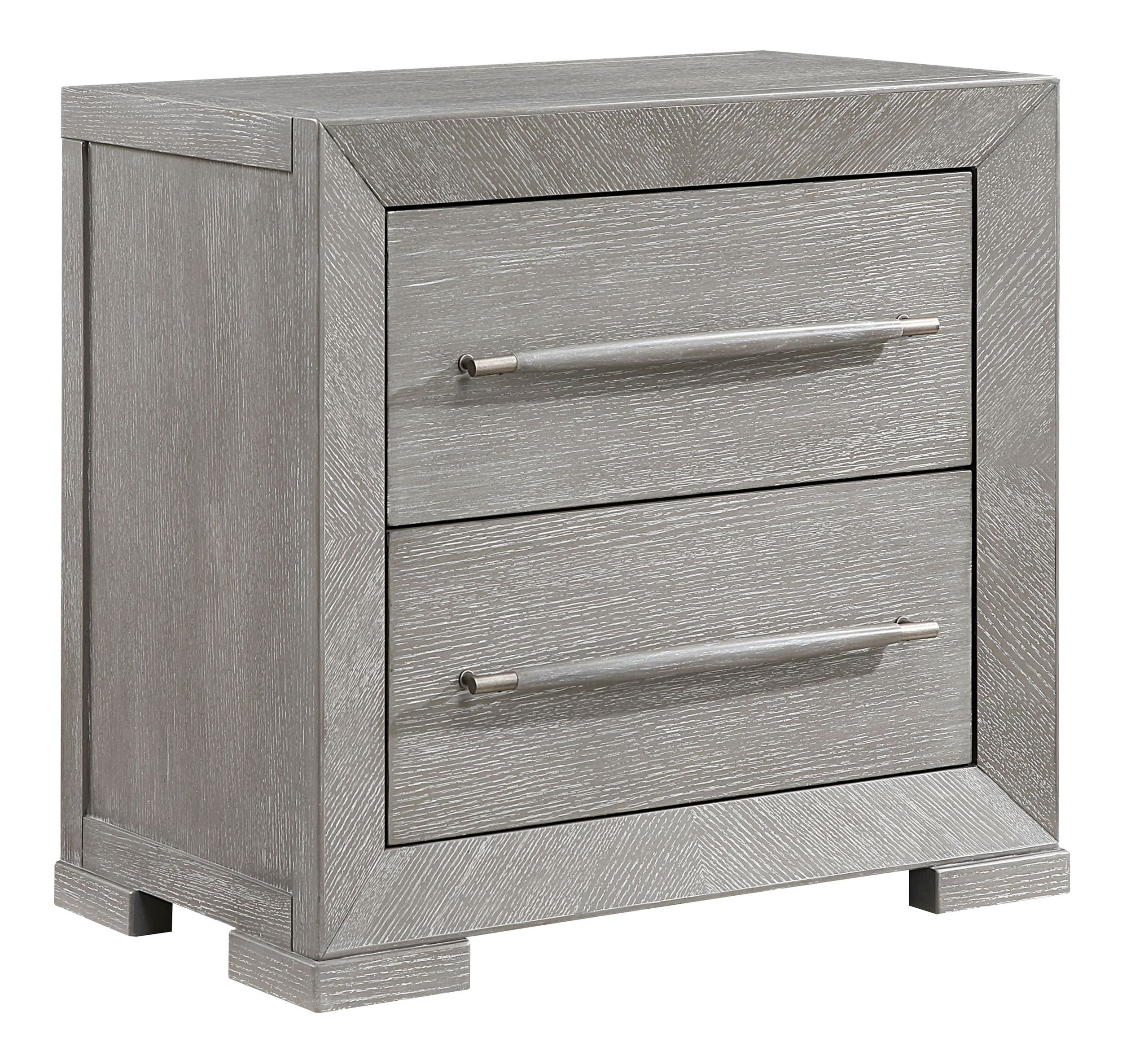 Owen Fabric/Wood Panel Bedroom Set