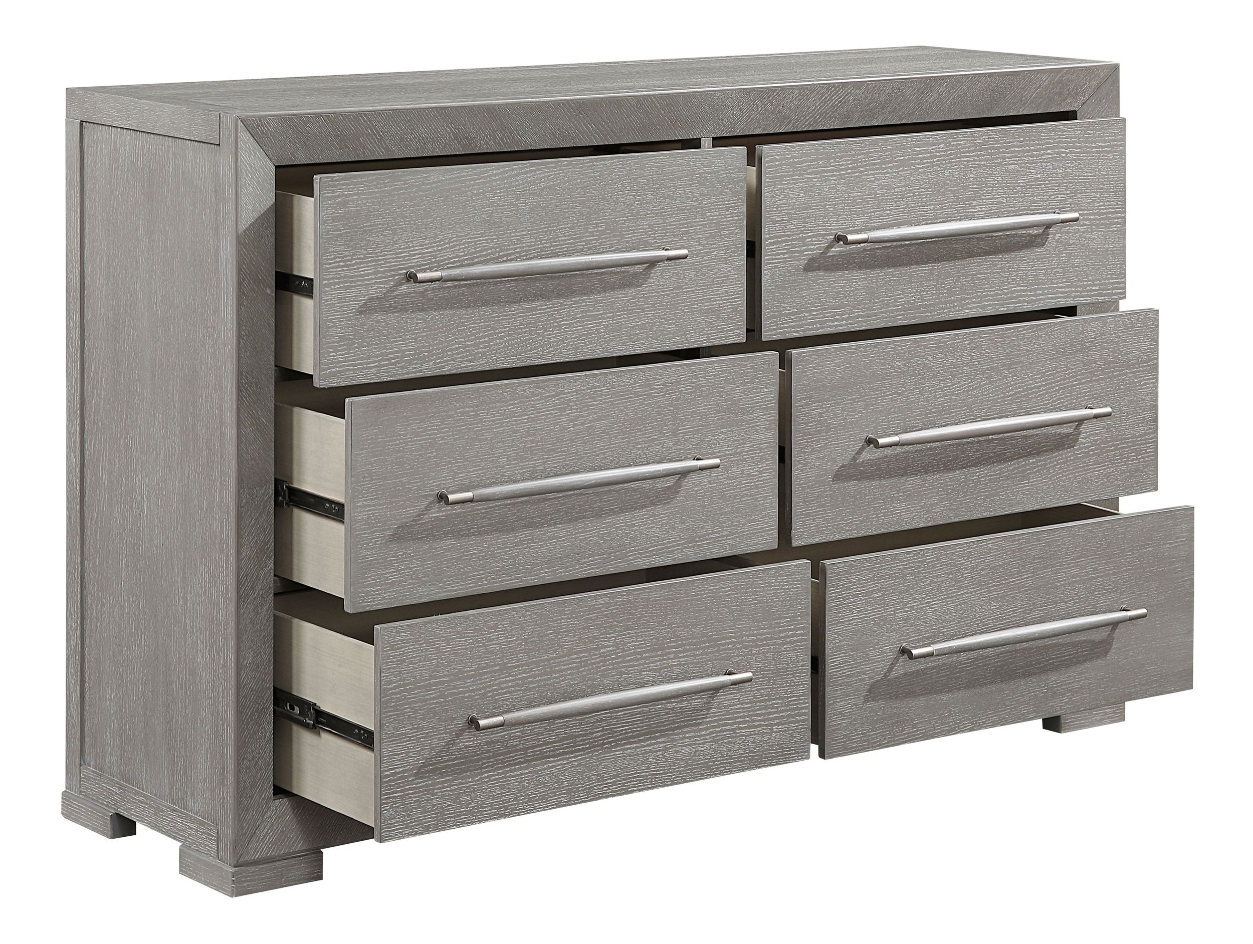 Owen Fabric/Wood Panel Bedroom Set