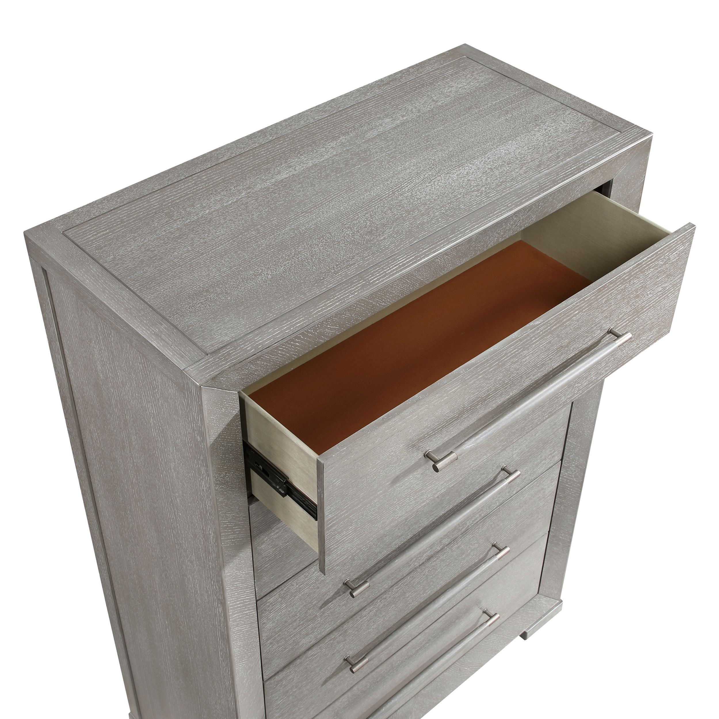Owen Fabric/Wood Panel Bedroom Set