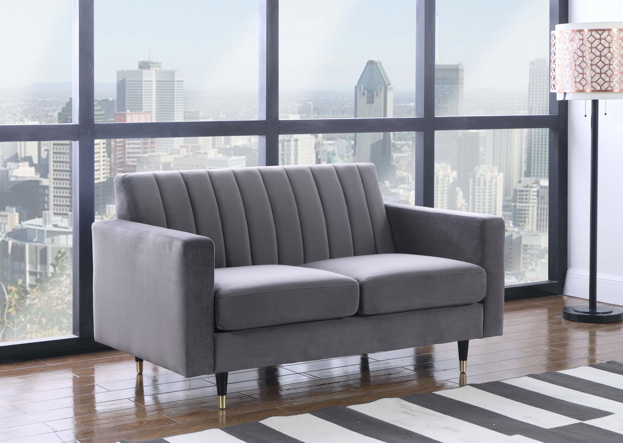 Lola Velvet Loveseat
