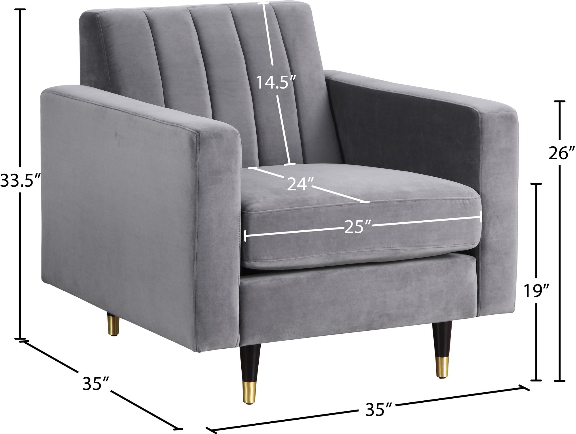 Lola Velvet Chair