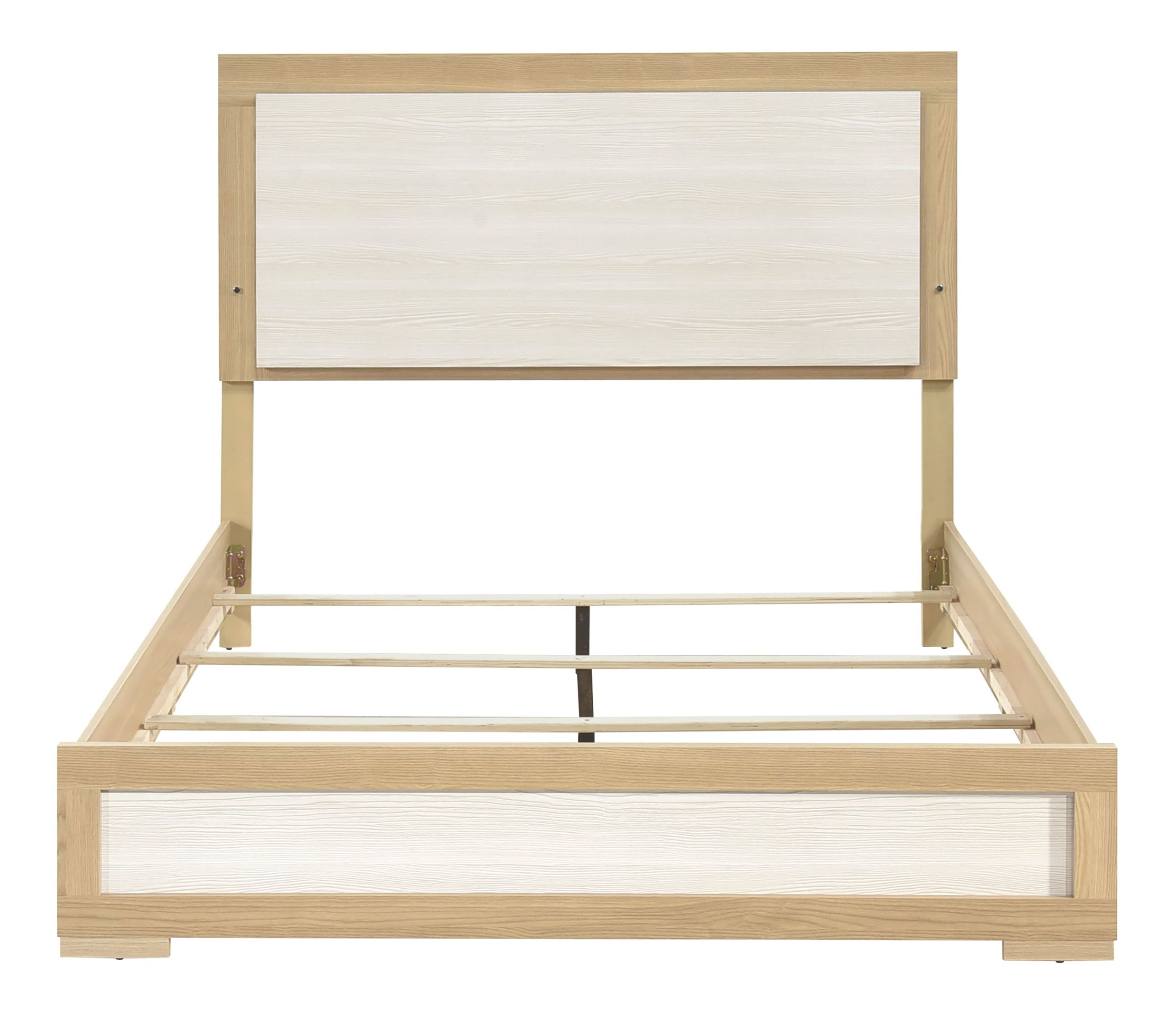Sterling Melamine/Wood Full Panel Bed with LED Lighting