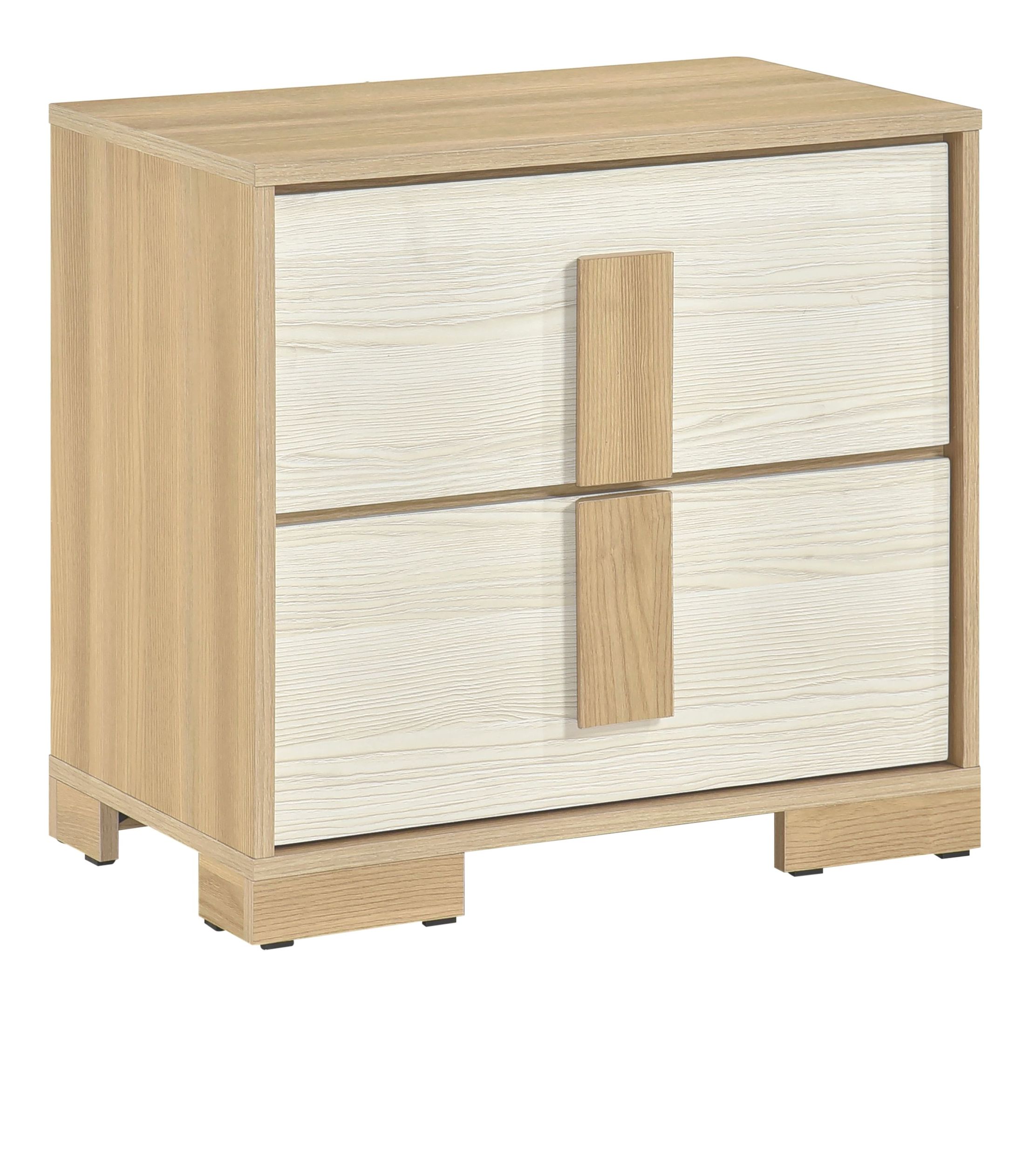 Sterling Melamine/Wood 2-Drawer Night Stand
