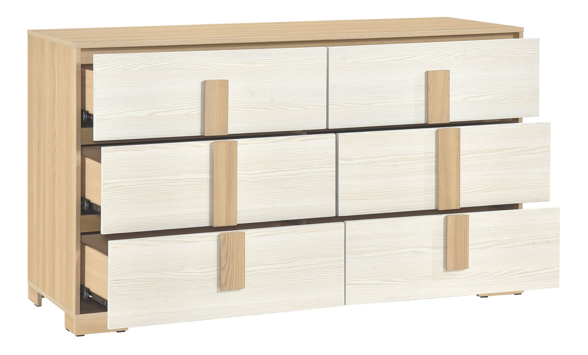 Sterling Melamine/Wood Panel Bedroom Set with LED Lighting