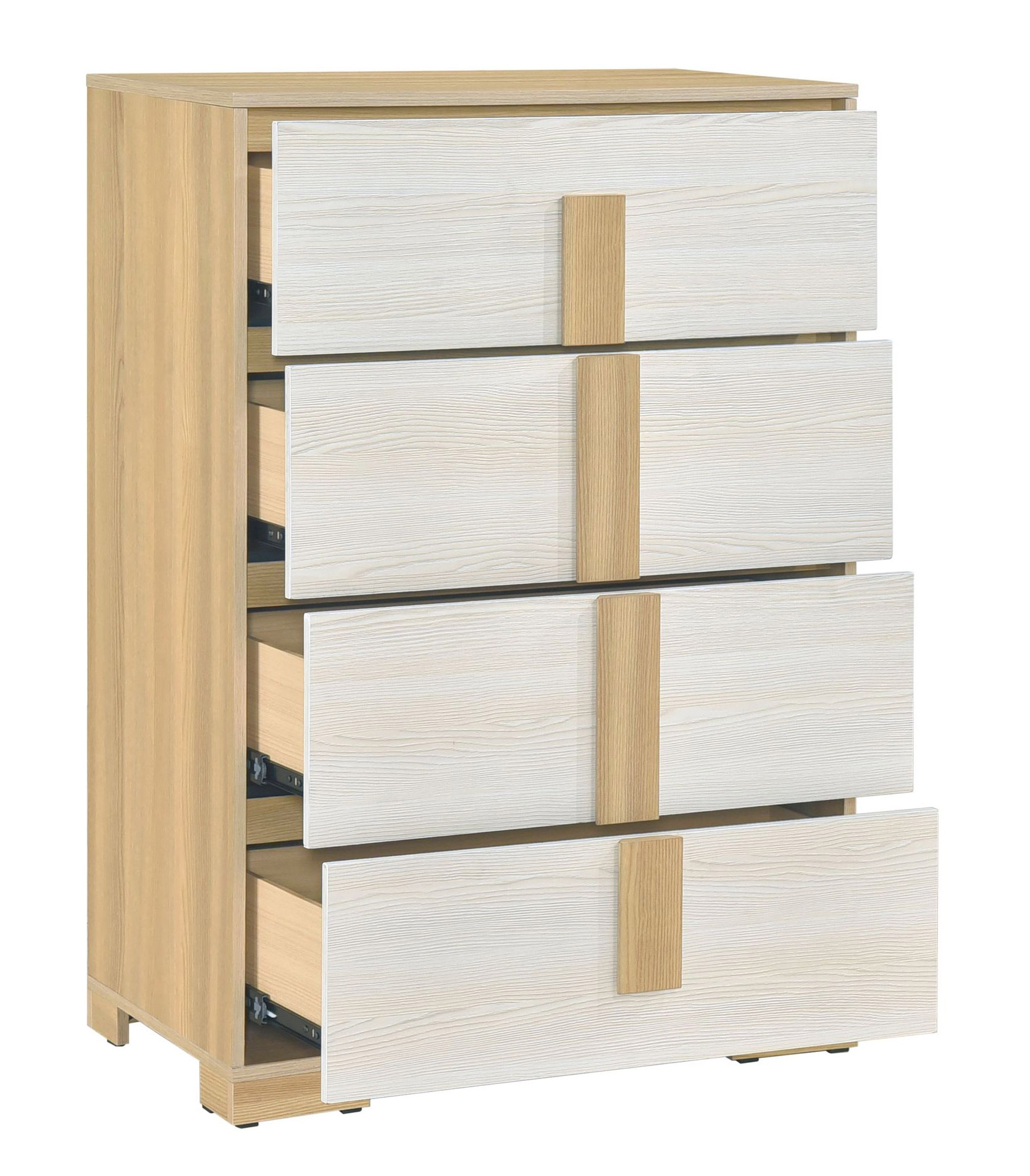 Sterling Melamine/Wood 4-Drawer Chest